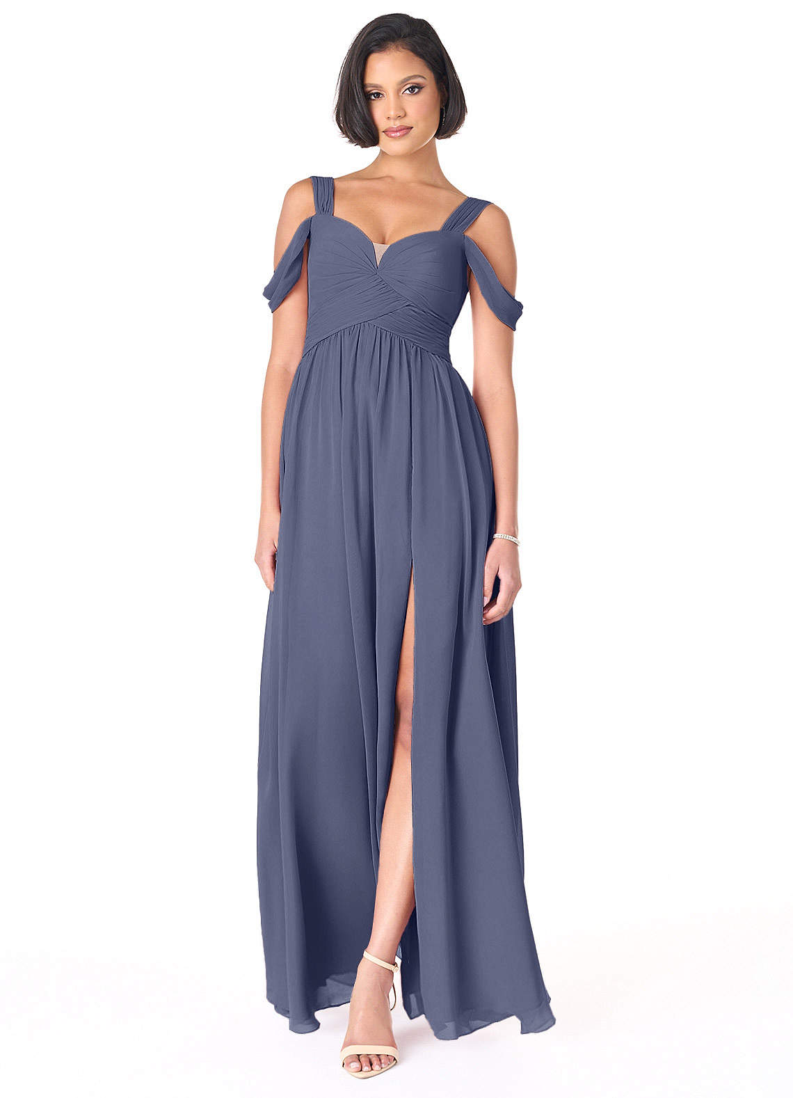 princess polly baby blue dress Misty Blue Wedding main image 1