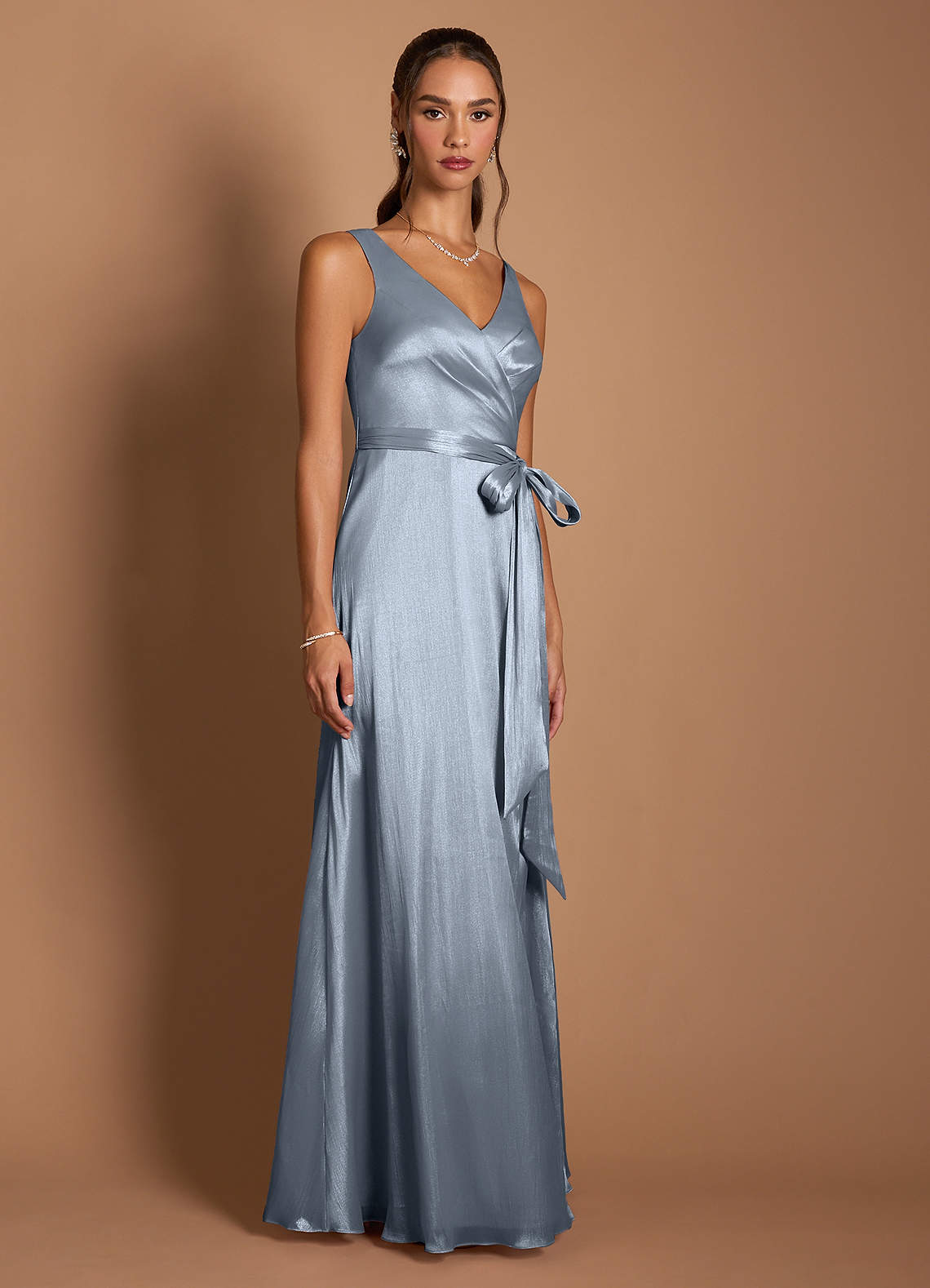 Maxi jurk Clyde Blauwe Waas image1