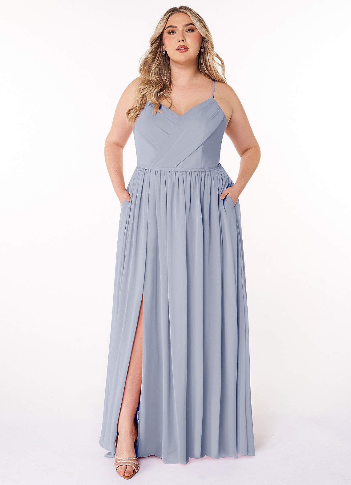 Dusty Lavender Azazie Cora Bridesmaid Dresses | Azazie