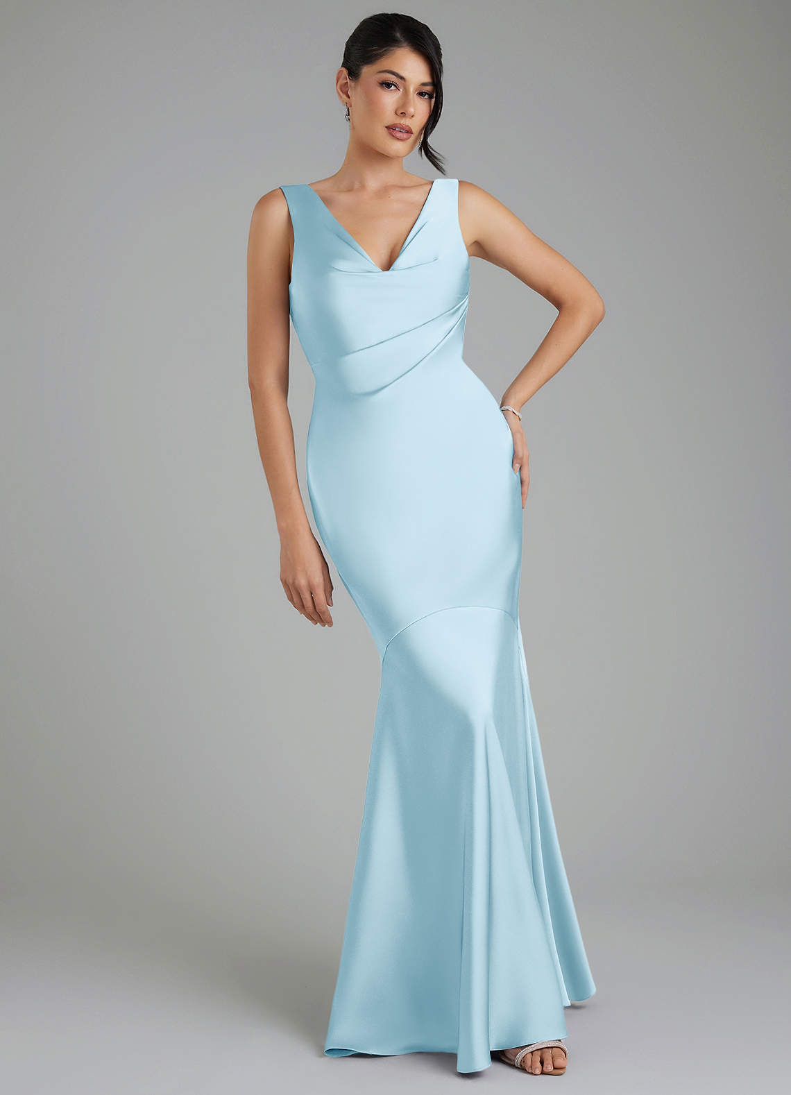 monica blue dress The With its easy silhouette and lightweight feel Monica Long Sleeve Dark Wash