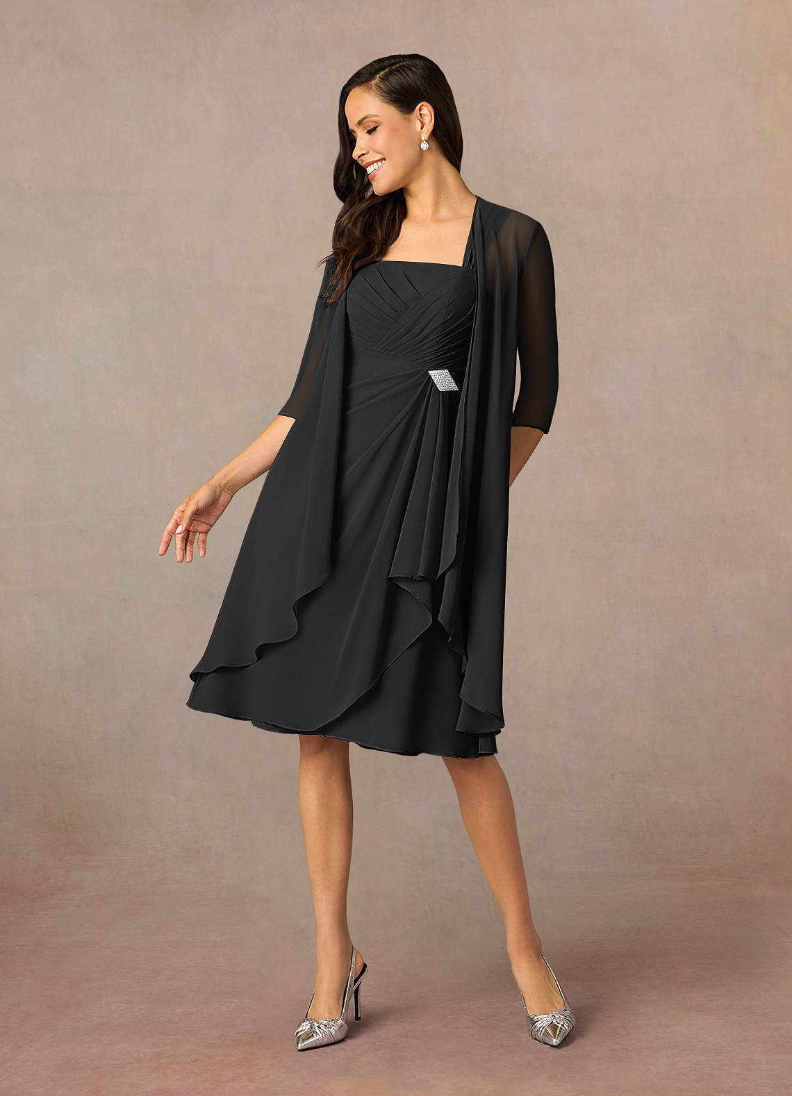 スーツ・フォーマル・ドレス ANDRESD flocky dot dress flocky dot pants dress | ANDRESD