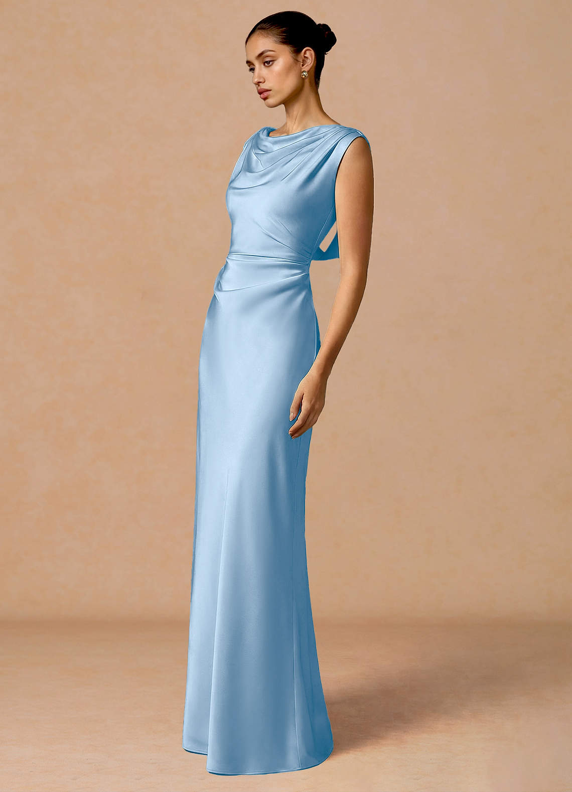 Evarine Usva Sininen Maxi mekko image3