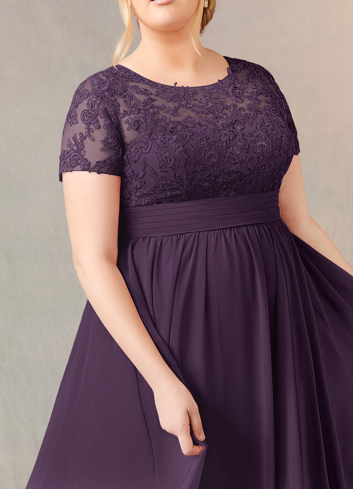 plus size plum cocktail dress Plus Size Plum 3X