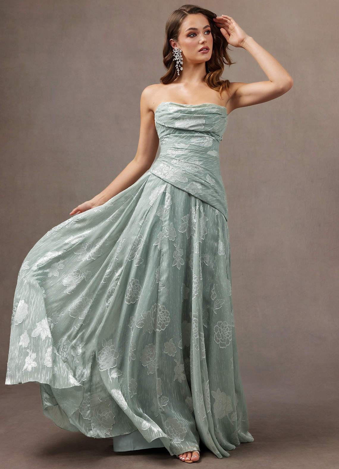 green white wedding dresses Hazel – Jenny Yoo Fun Costumes Women's Fancy I will work overtime collection_Vacation Size:42 / 6 US