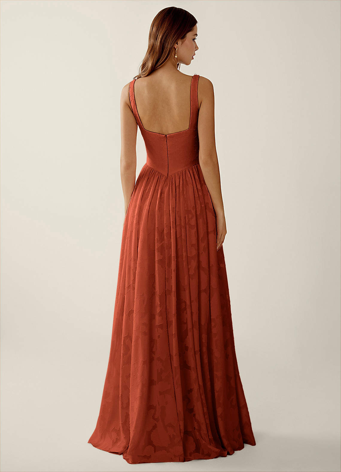 open lace back dress Burgundy Off-The-Shoulder Sequins Prom Dress Mermaid Long Slit main image 1