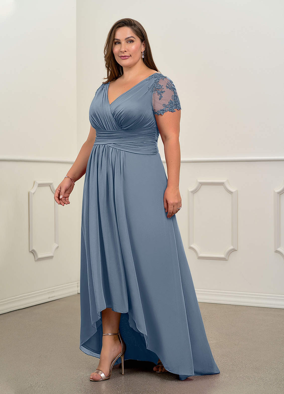 Plus Size Formal Maxi Wedding Guest Dress Ever-Pretty US, 51% OFF