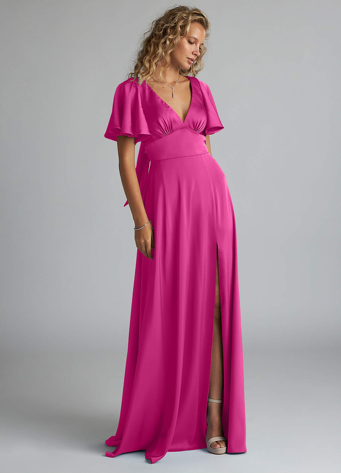 plus size fuchsia bridesmaid dresses Fuchsia Plus Size Bridesmaid Dresses