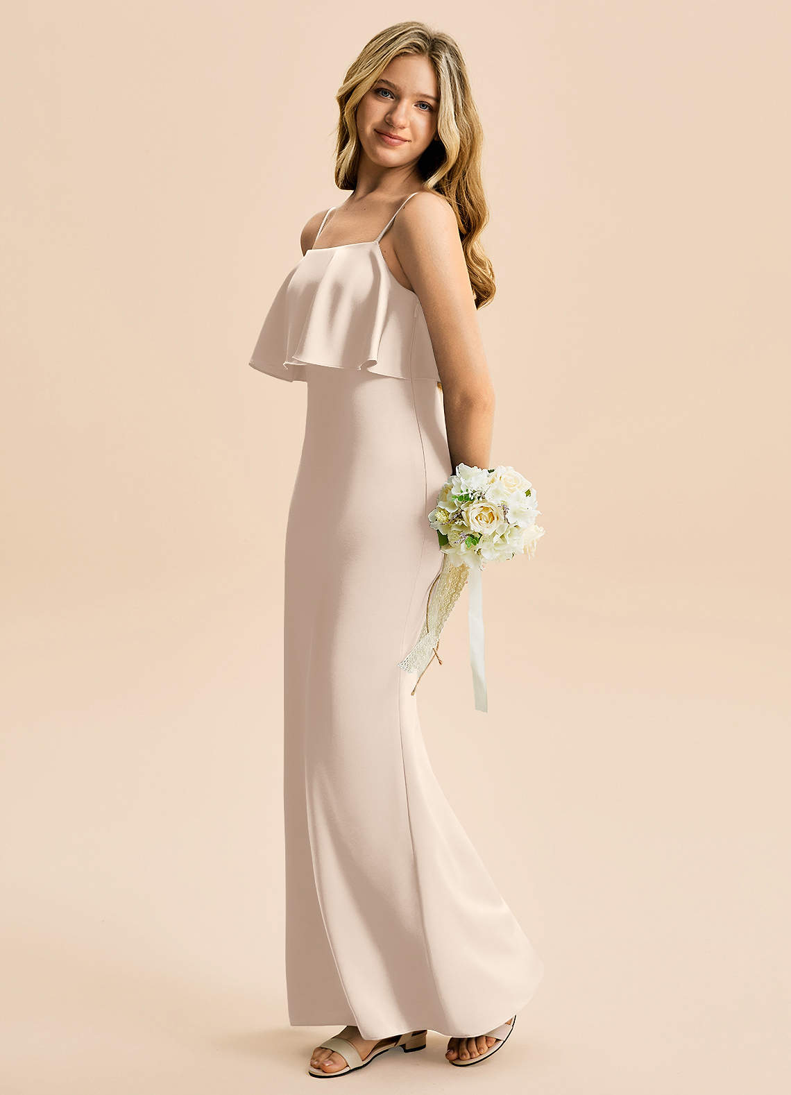 matalan bridesmaid dresses Junior Bride Mermaid Dress Mermaid Childrens Bridesmaid Dresses Matalan Mermaid Dressing Gown Hotsell Back Style::SPAGHETTI STRAPS
