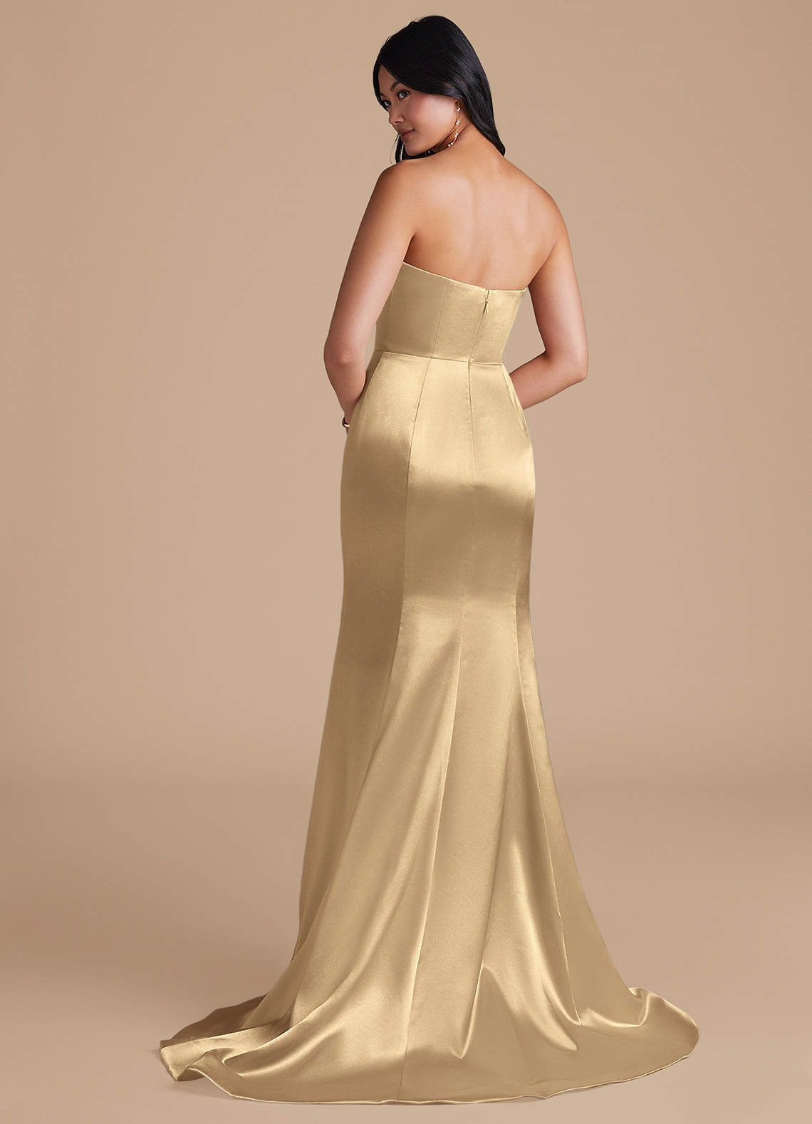 aura bridesmaid dresses AURA Off the Shoulder Silky A Line Bridesmaid Formal Dress