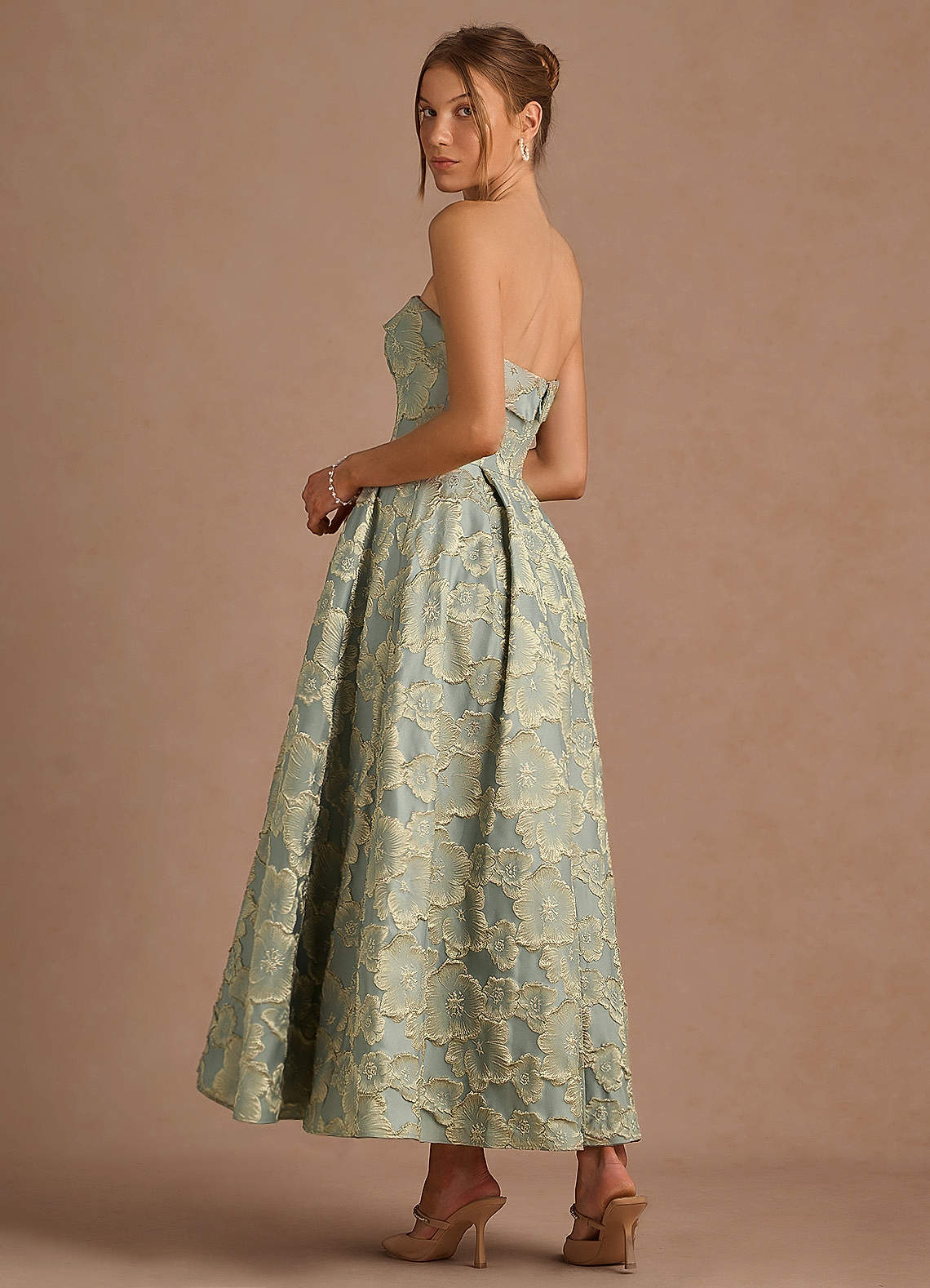 Florentine Blue Maxi Dress image1