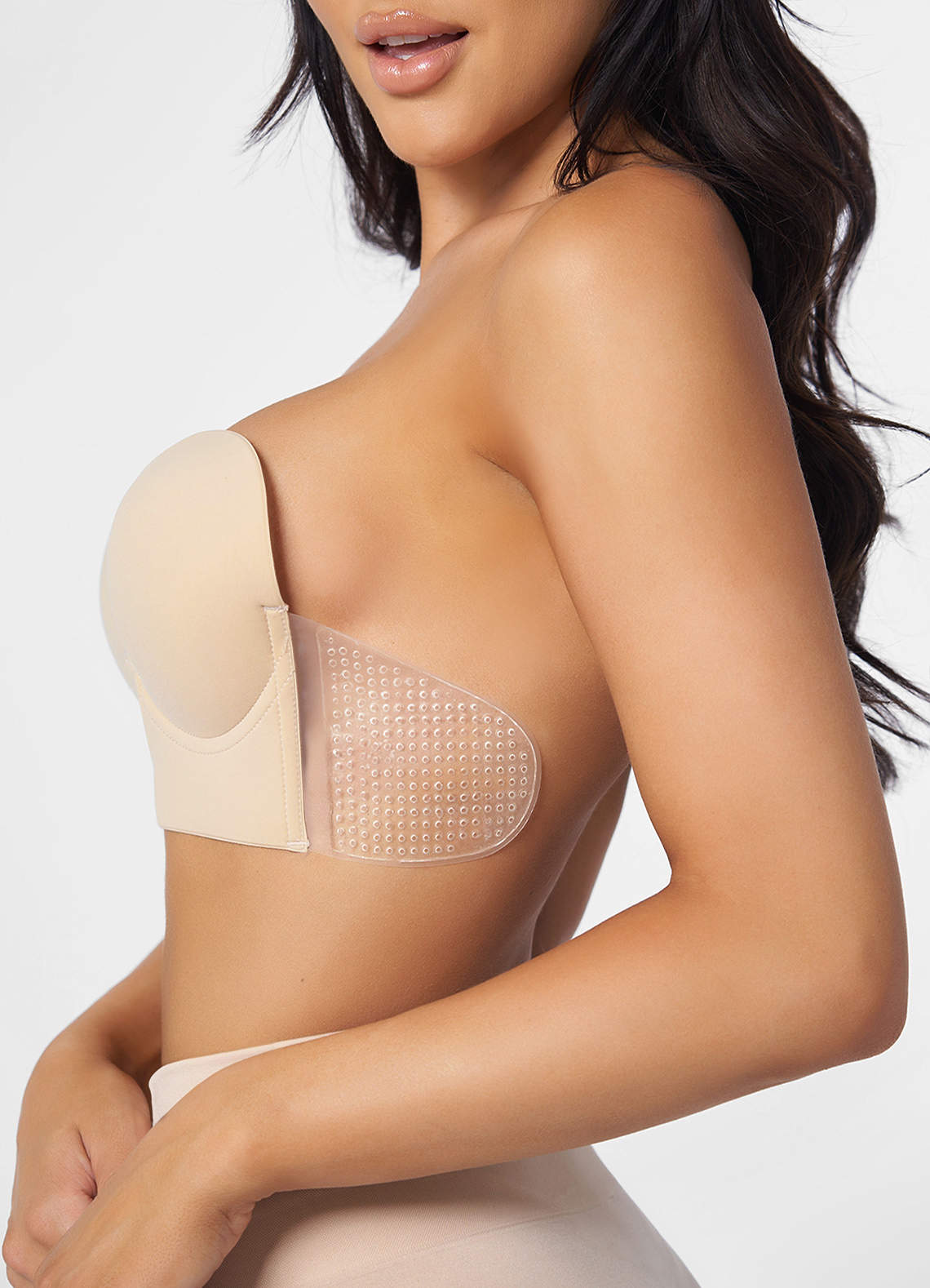 Sexy Backless Plunge Bra Body Shaper With Clear Straps For Women Perfect  For Parties, Dressing Up Or Shaping Deep V Neck Shapewear With Invisible  Bras And Thong Design From Buymall, $11.07