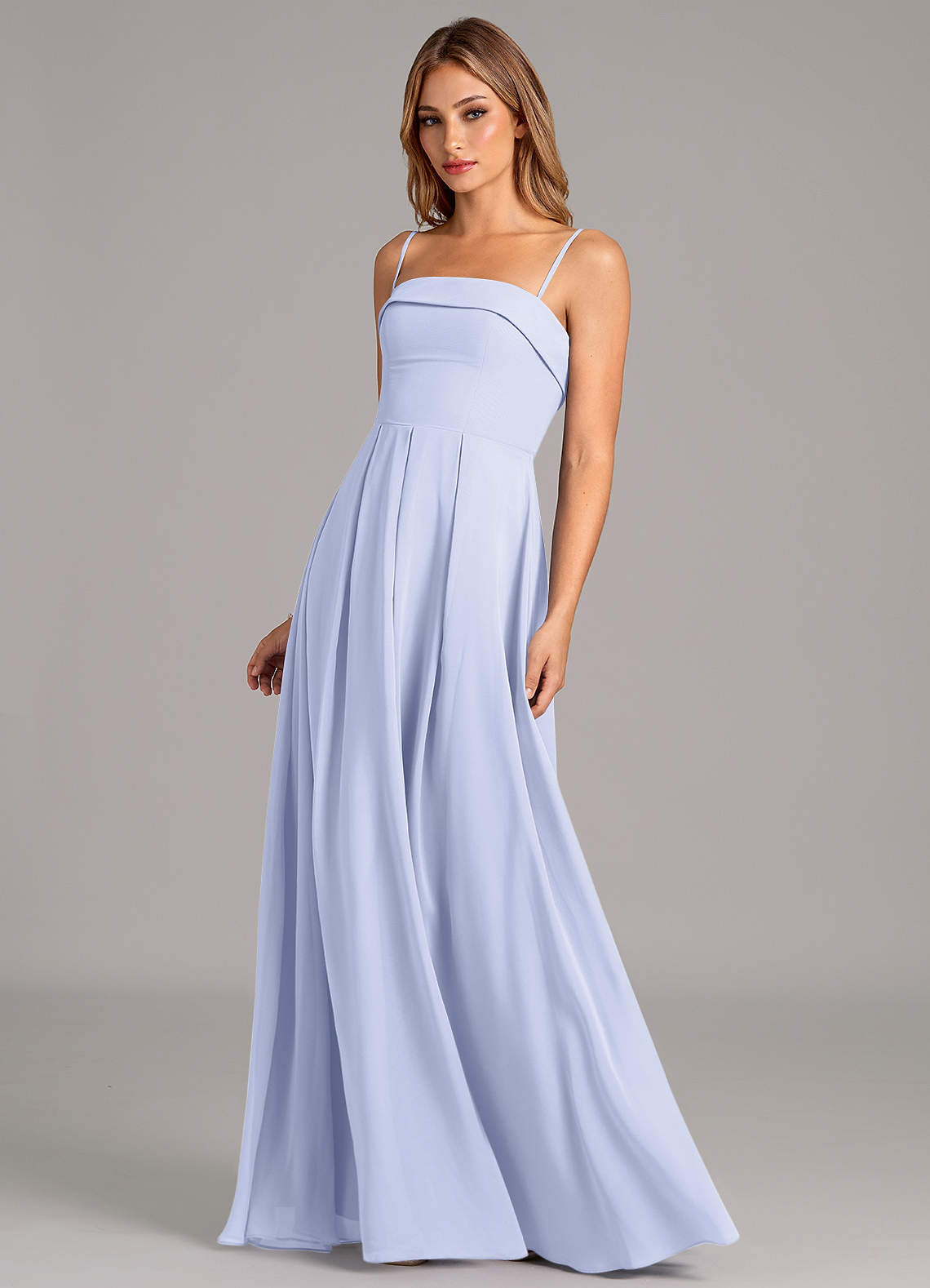 Azazie A-Line Strapless Floor-Length Chiffon Bridesmaid Dresses - Lavender Azazie A-Line Strapless Floor-Length Chiffon Bridesmaid Dresses - Lavender