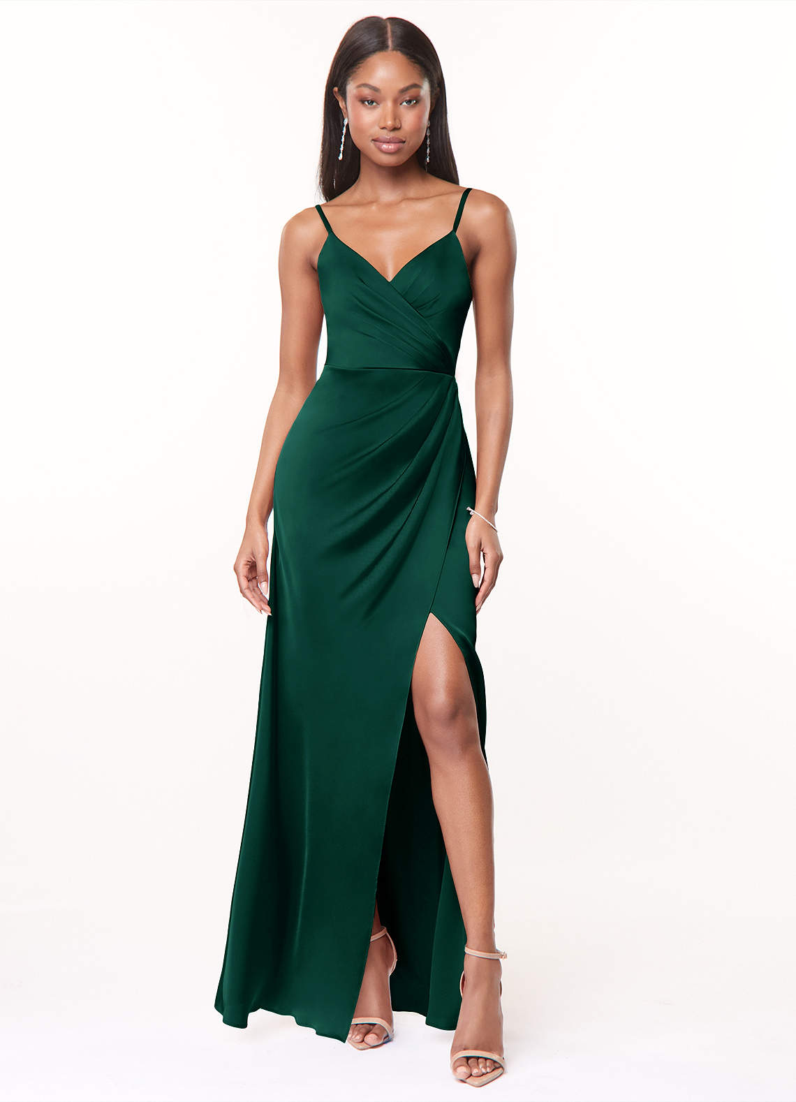 Azazie Maci Emerald Bridesmaid Dresses Azazie