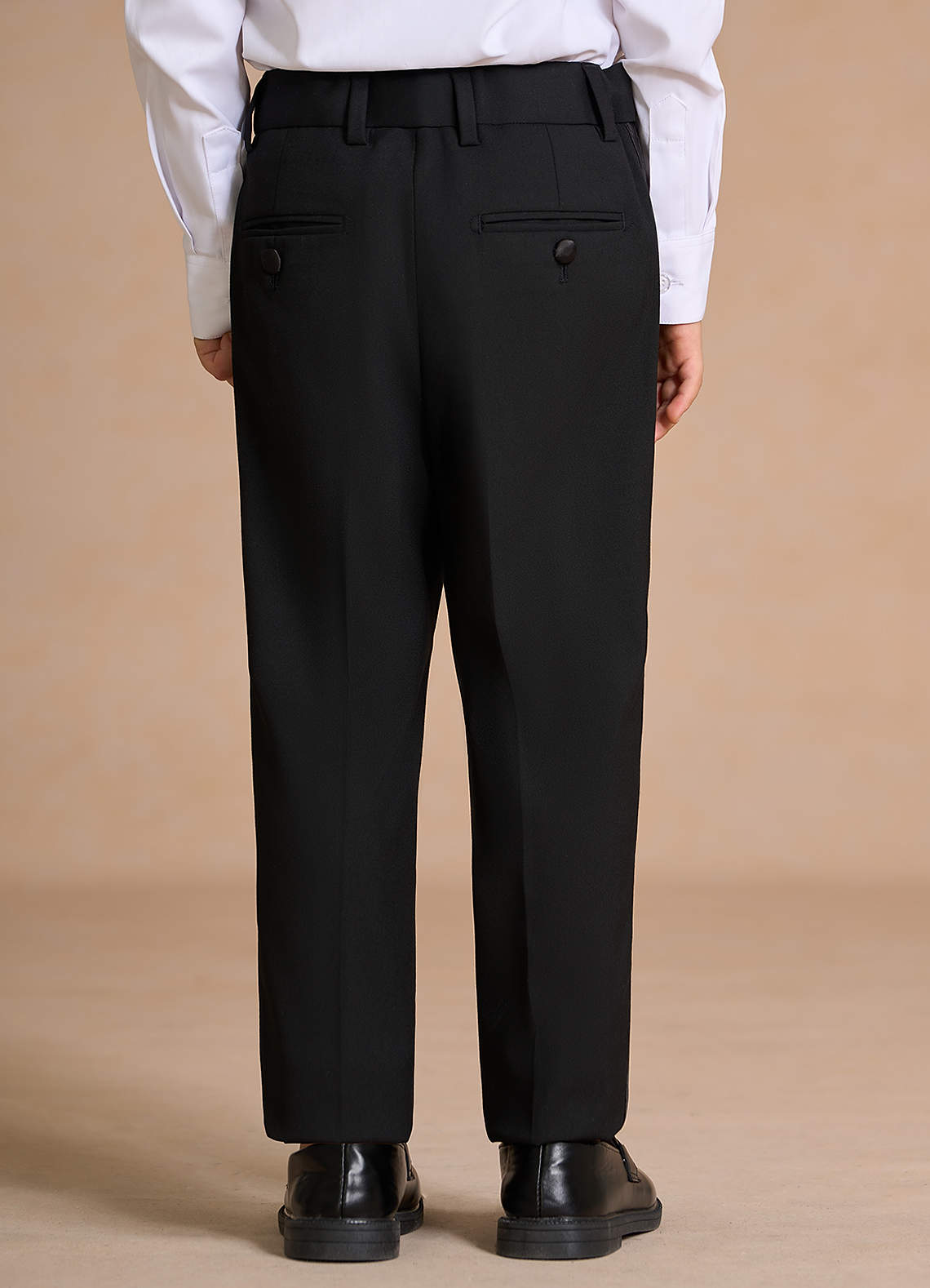 front Michael Black Boys Peak Lapel Tuxedos