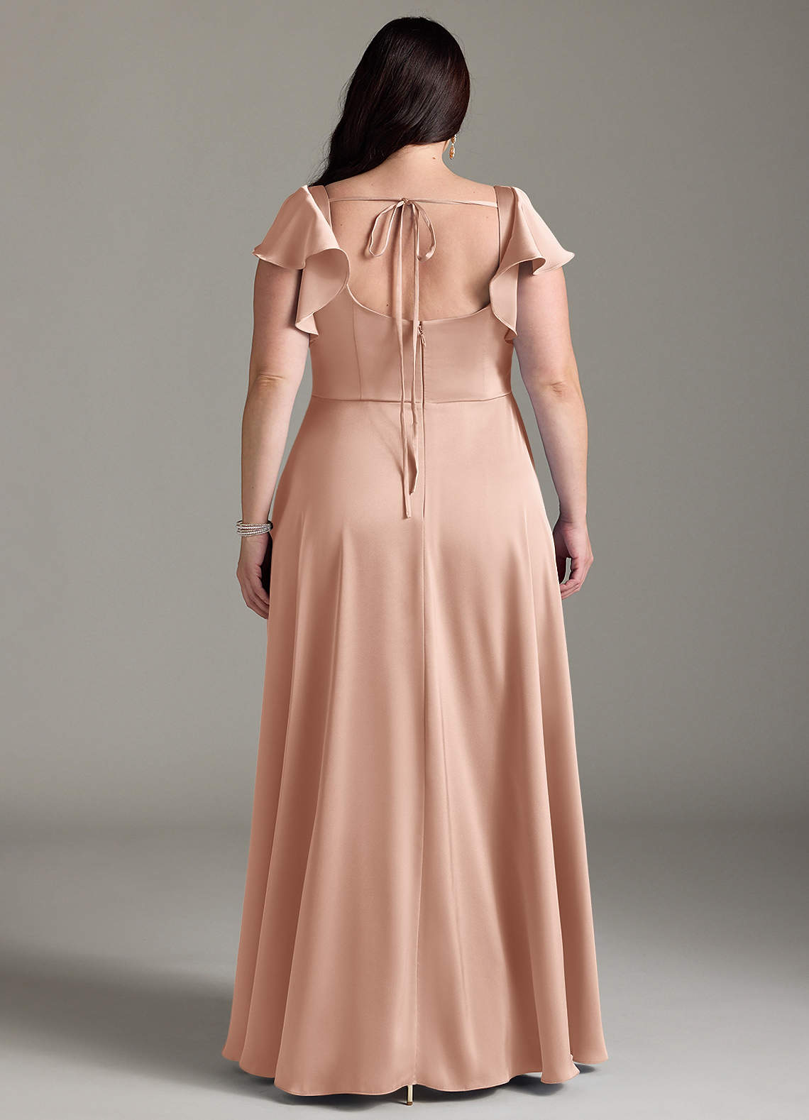 green emerald velvet dress Rose Gold Long Bridesmaid Dresses with Criss Cross Neck  FancyVestido