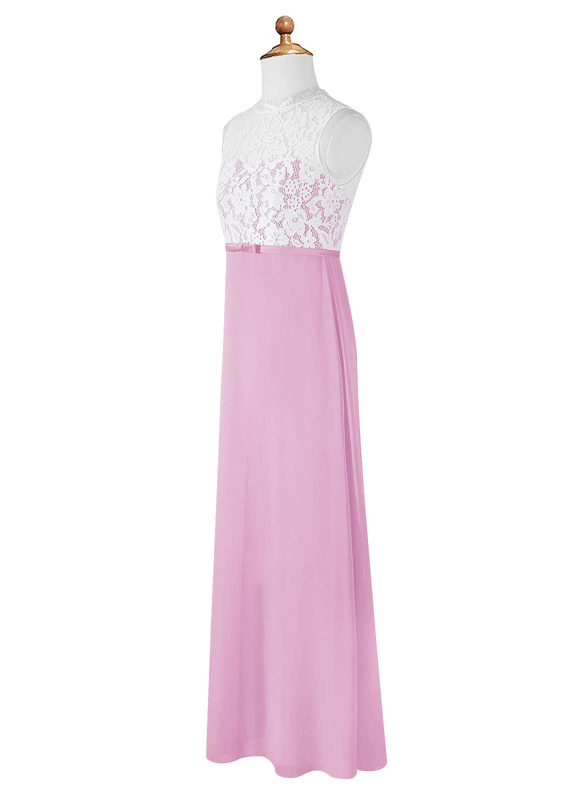 Azazie Rana Junior Bridesmaid Dress in Candy Pink | Azazie