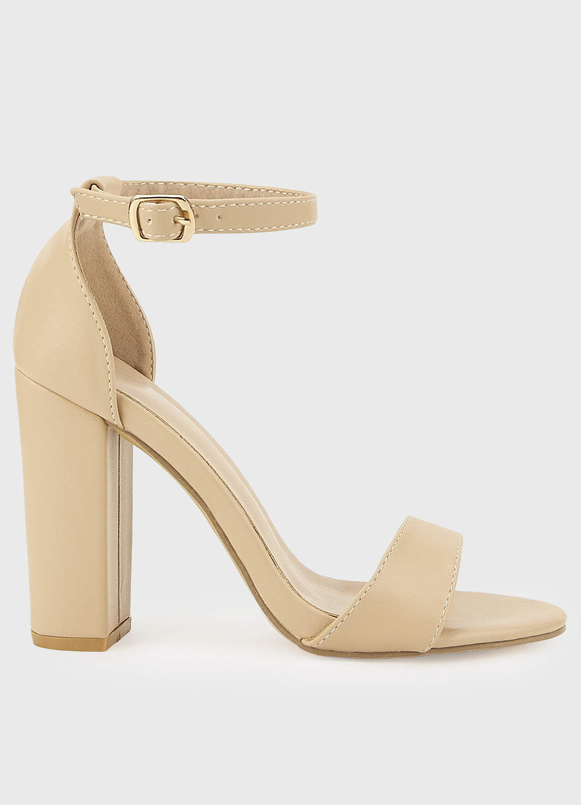 Nude slingback block heel best sale