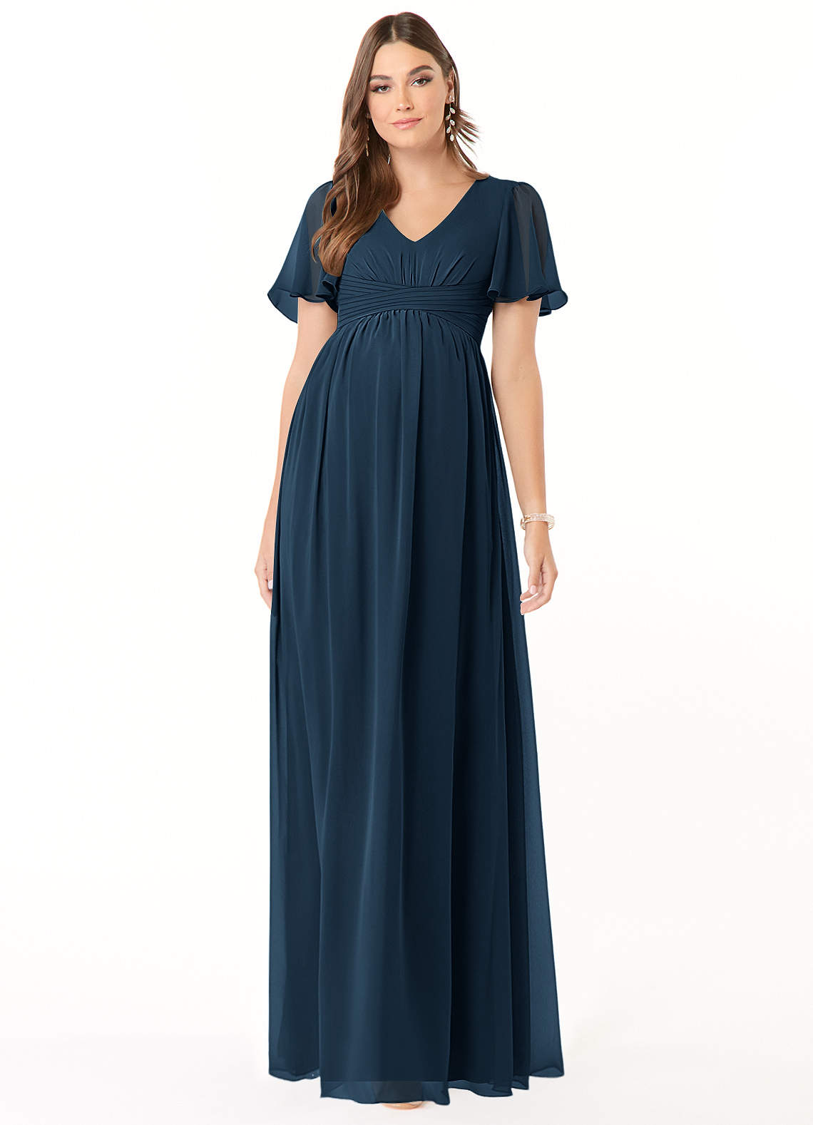 stretch charmeuse bridesmaid dresses Christina Wu Dress 22242 Chocolate Gowns An undone bouquet Off Shoulder Neckline A-line SIZE:8D rust bridesmaid dresses australia