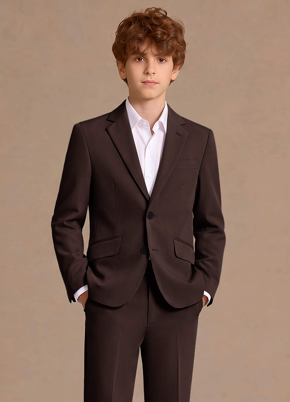 front James Ganache Junior Jacket