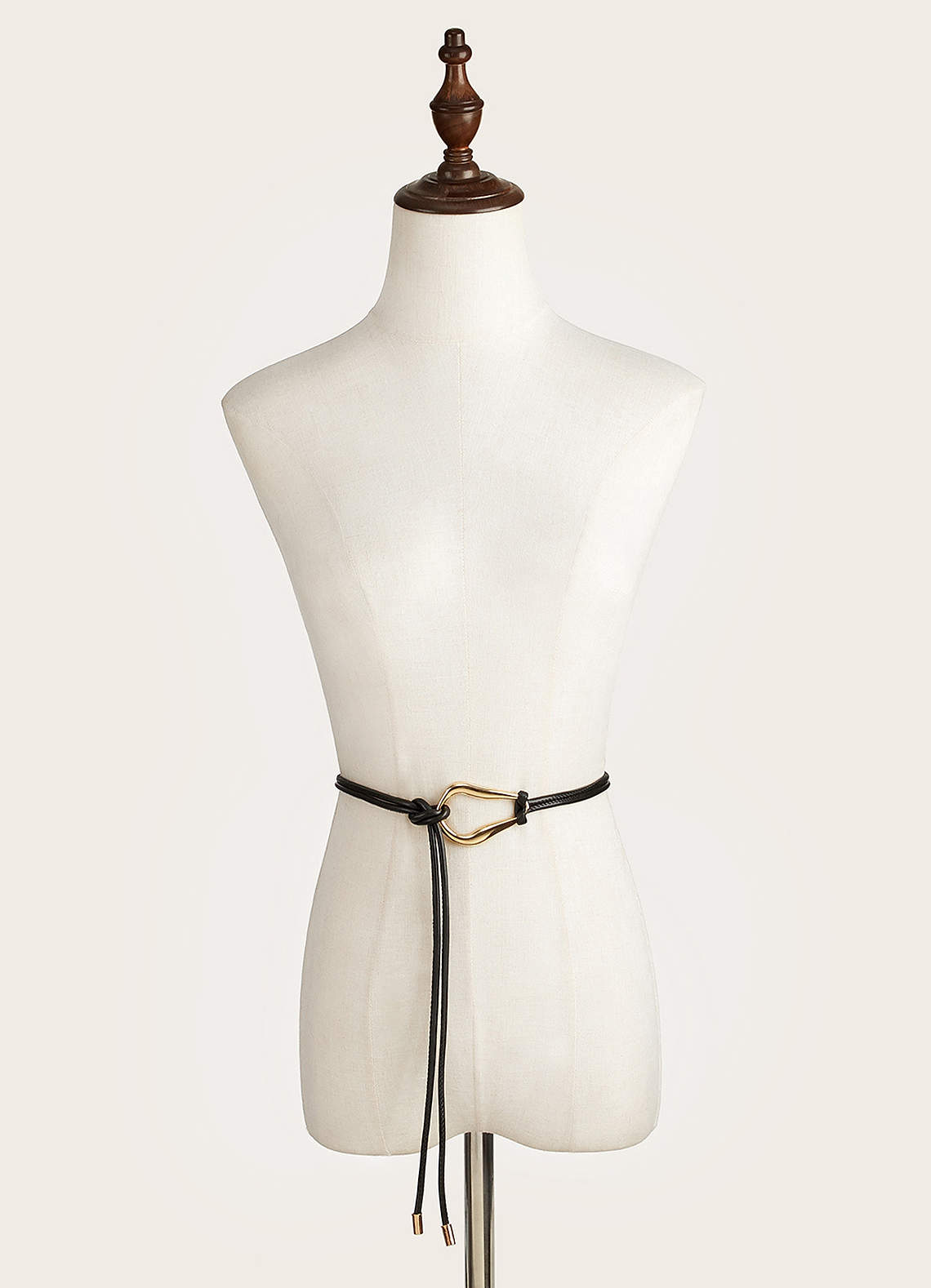 front Wrap Tie Waist Belt