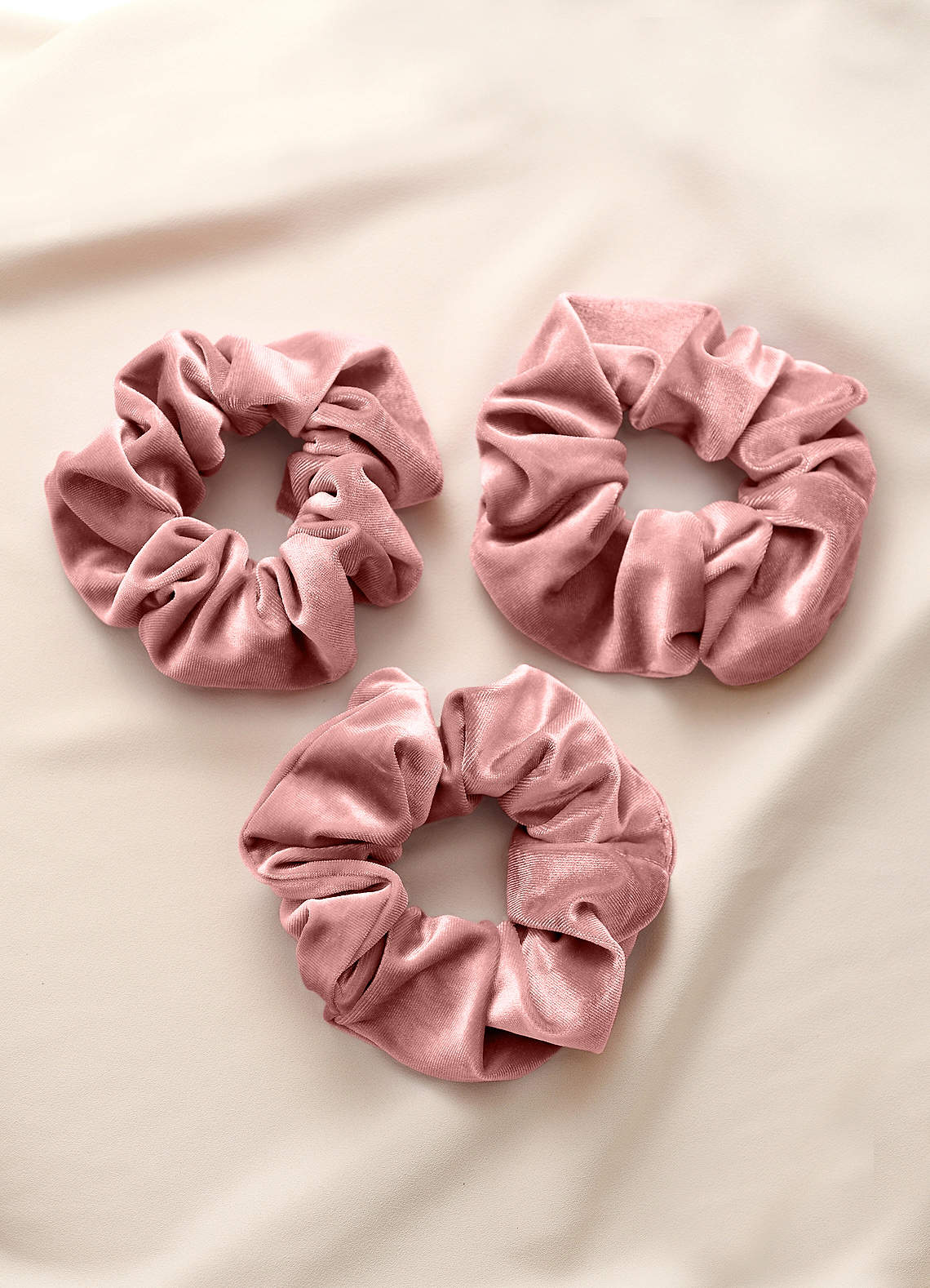 front Bridesmaid Velvet Scrunchies