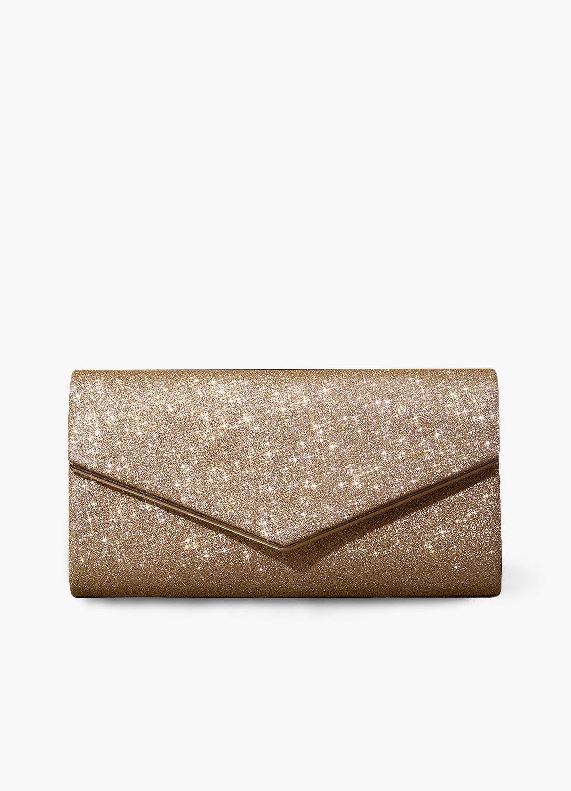 front Bolso de mano con microbrillo