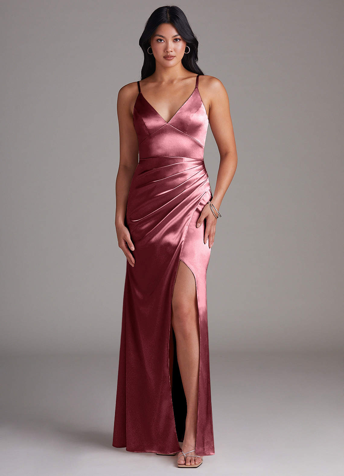 Shania Try-on Dress Sample Dress Desert Rose Bridesmaid Dresses | Azazie