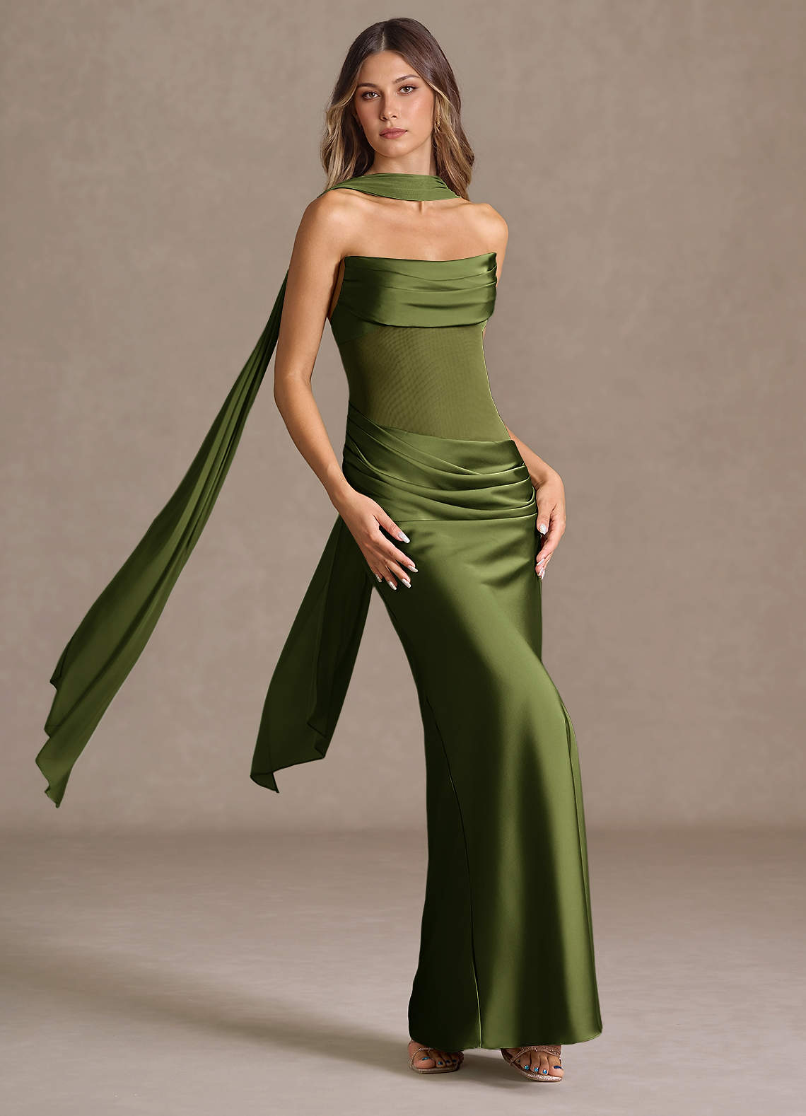 green emerald velvet dress Farm Rio - Green Monstera Corset Eyelet Maxi Dress