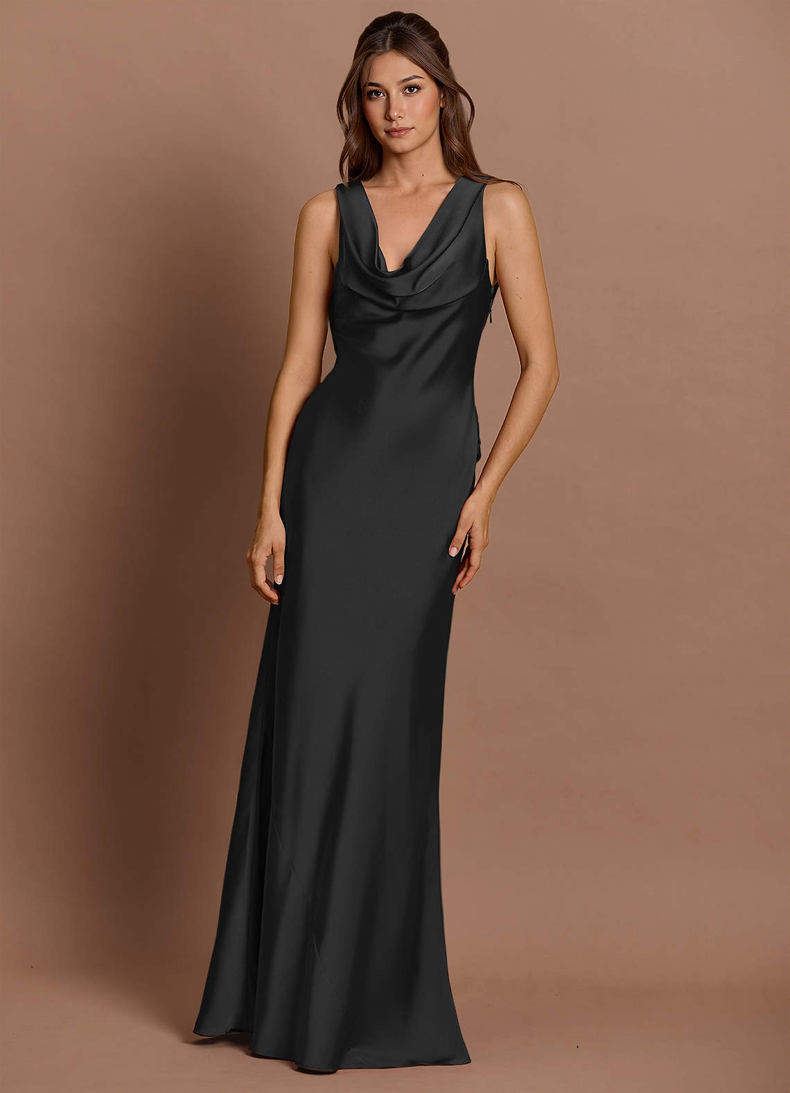 Maxi jurk Cheryl Zwart image1