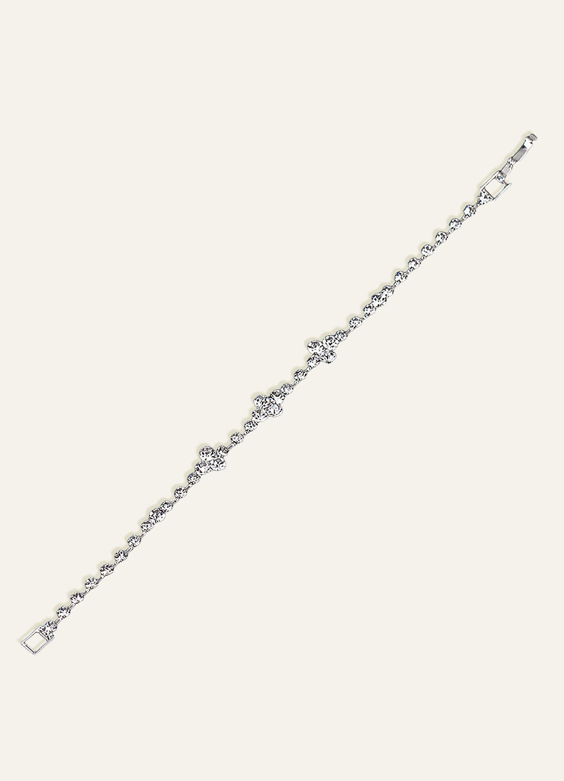 front Crystal Vine Jewelry Set