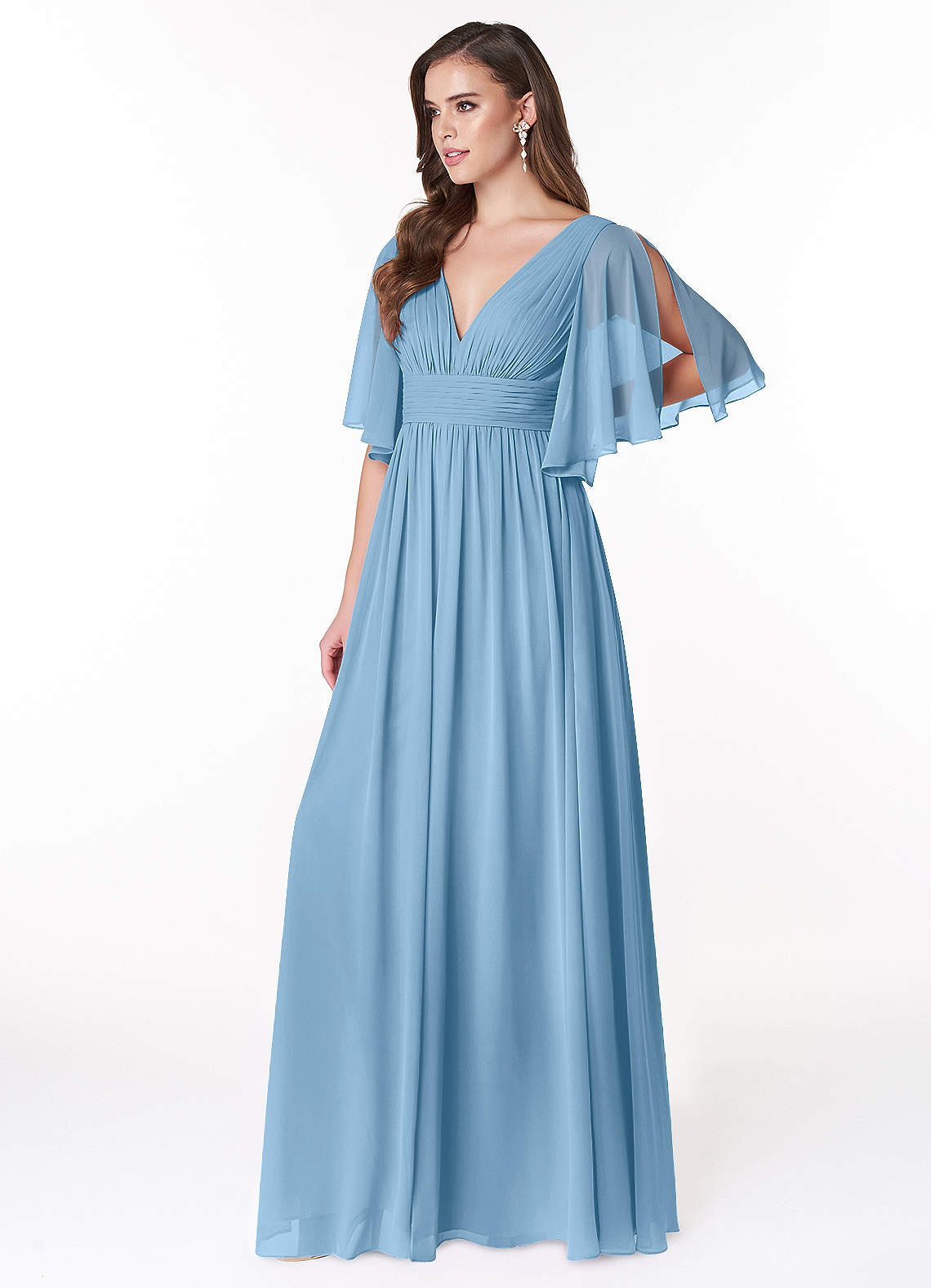 elegant dresses maxi Designer Maxi Dress for Women | Plunging V Neckline | Shahida Parides Small