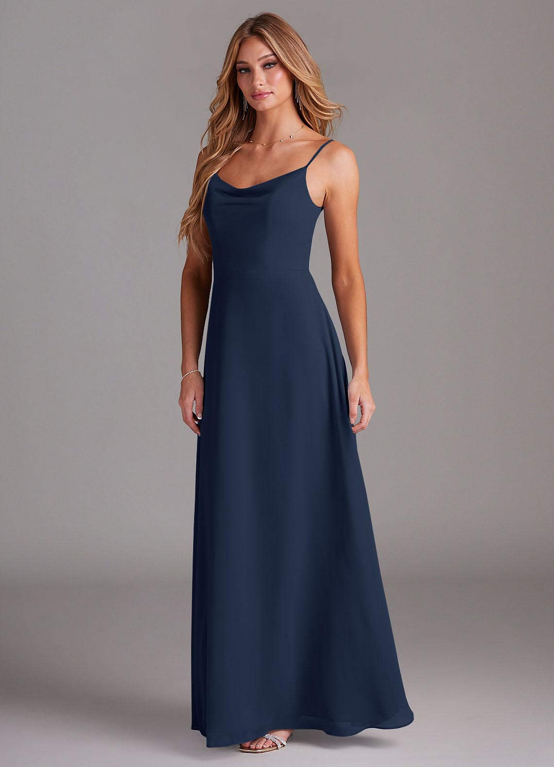 daenerys dark blue dress Azazie Liberate Slavers Bay and