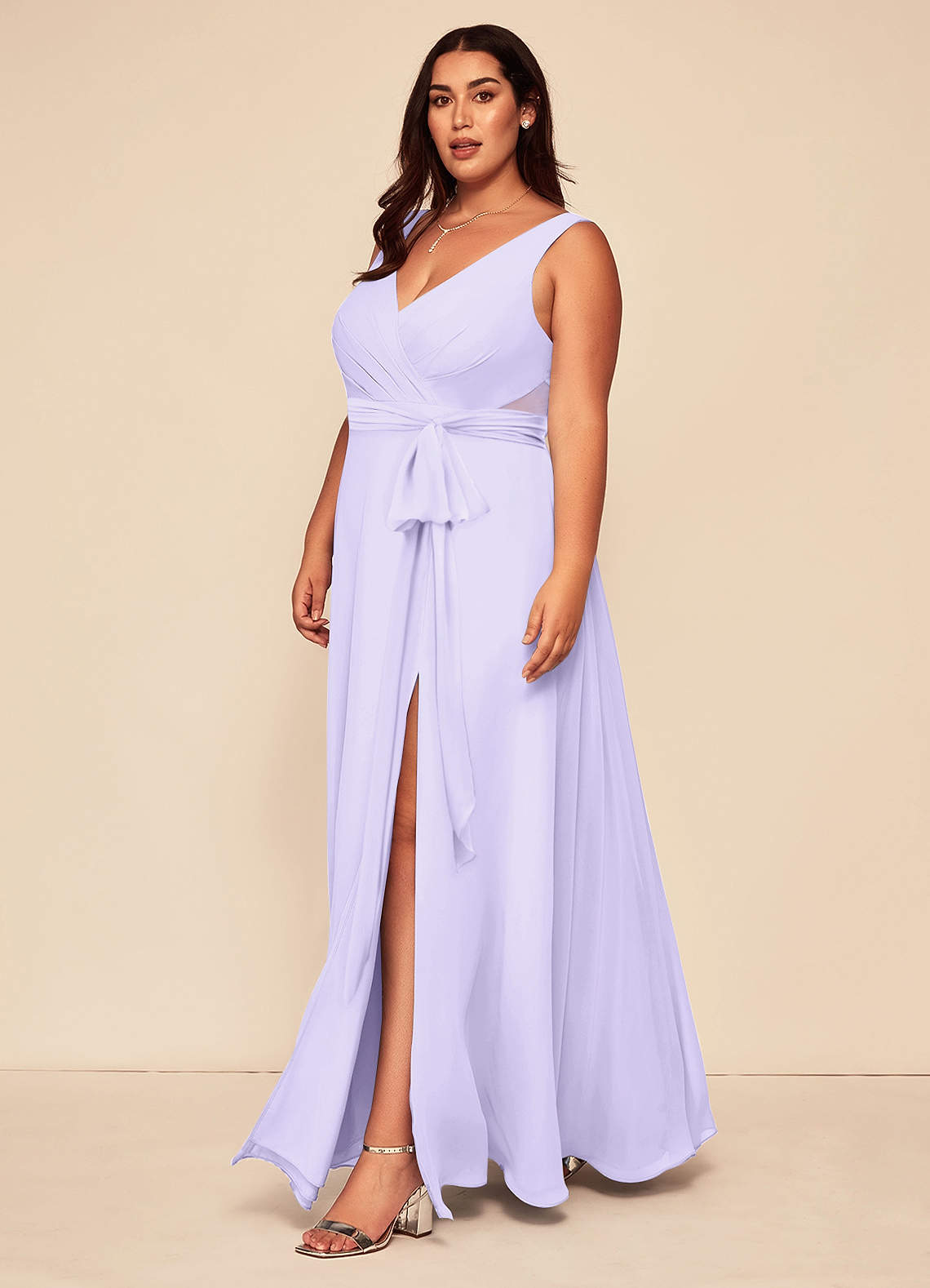 Lilac Azazie Alva Bridesmaid Dresses | Azazie