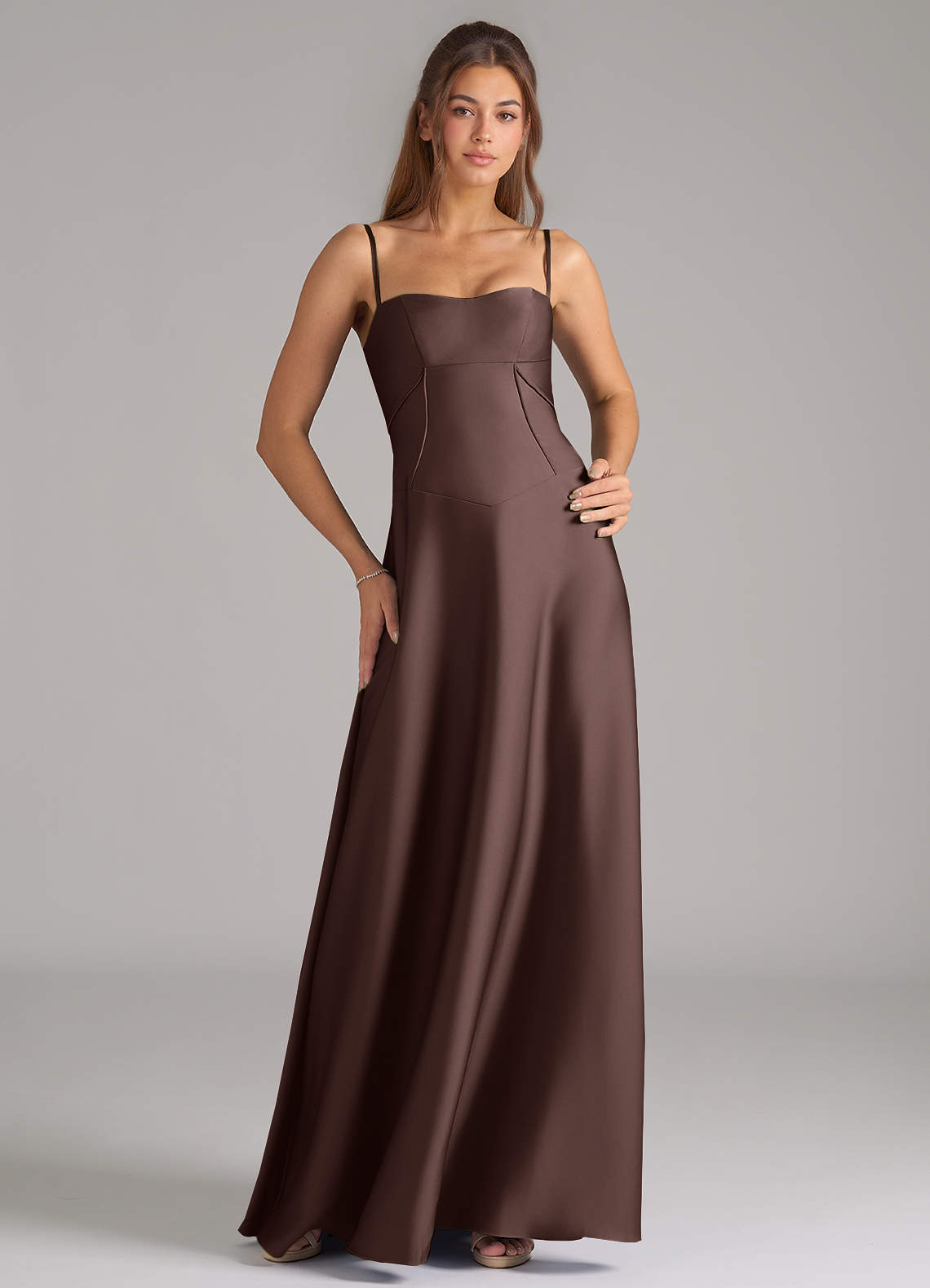 Azazie Valentine Ganache Bridesmaid Dresses | Azazie