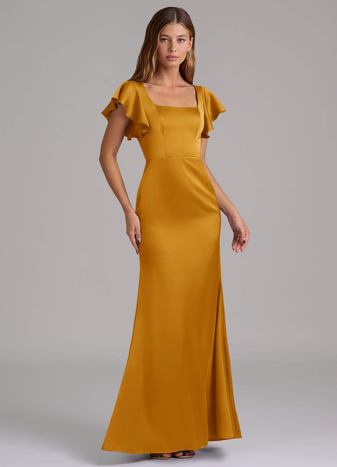 yellow bridesmaid dresses under 100 One Size (S to XL) main image 0