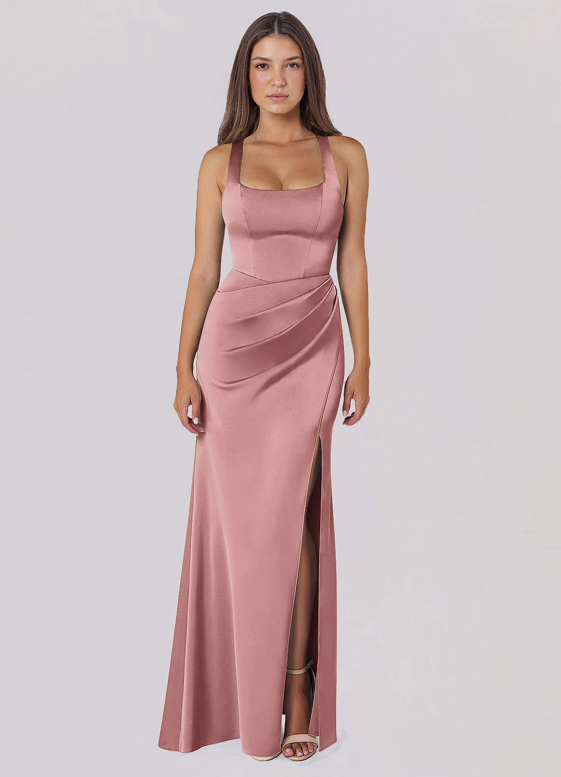 Mero Light Pink Maxi Dress image1