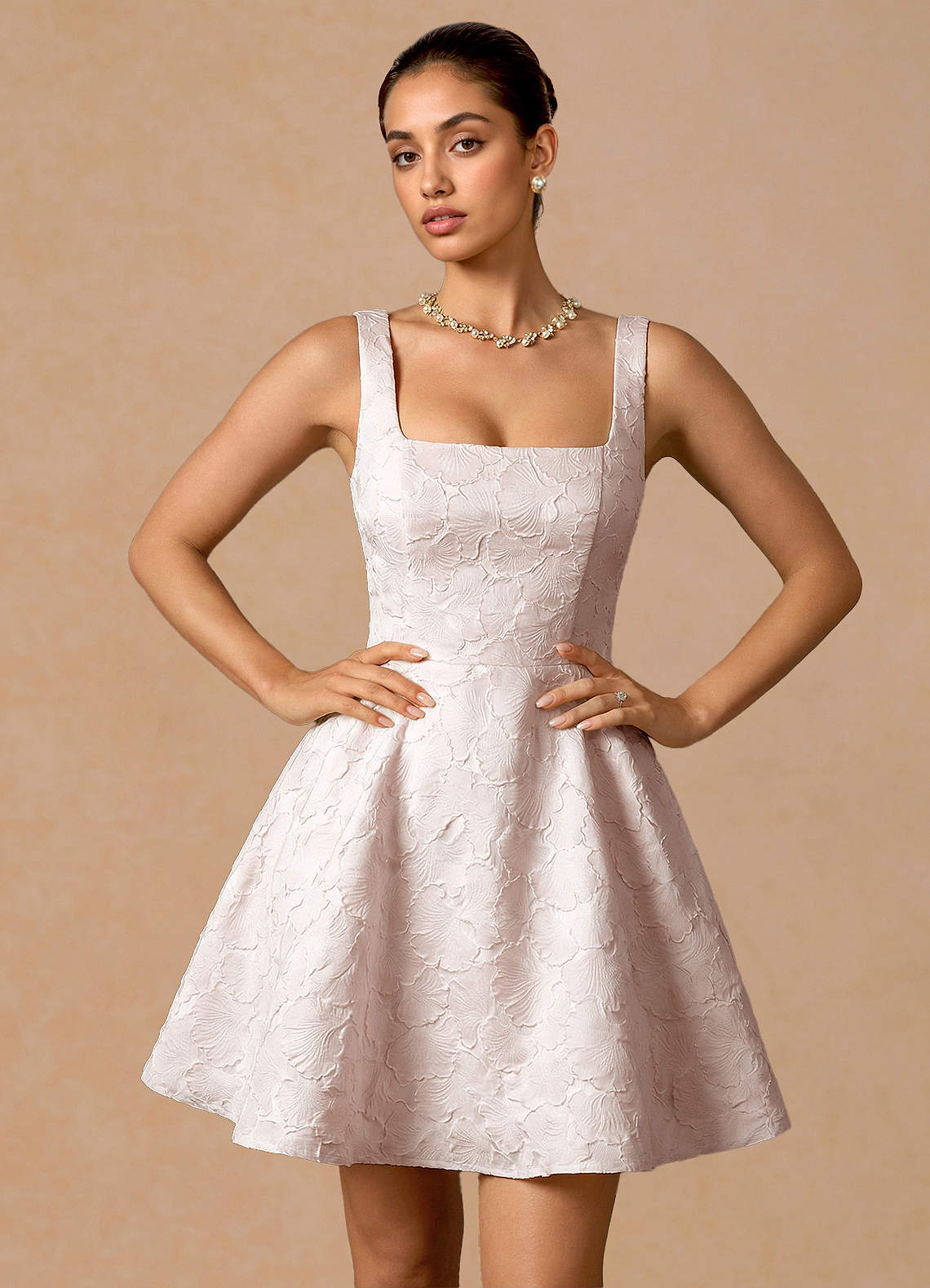 slim fit dress slacks Blushing Pink Sweetheart Strapless Applique Lace-Up A-Line Mini Homecoming Dress Pink / US 10