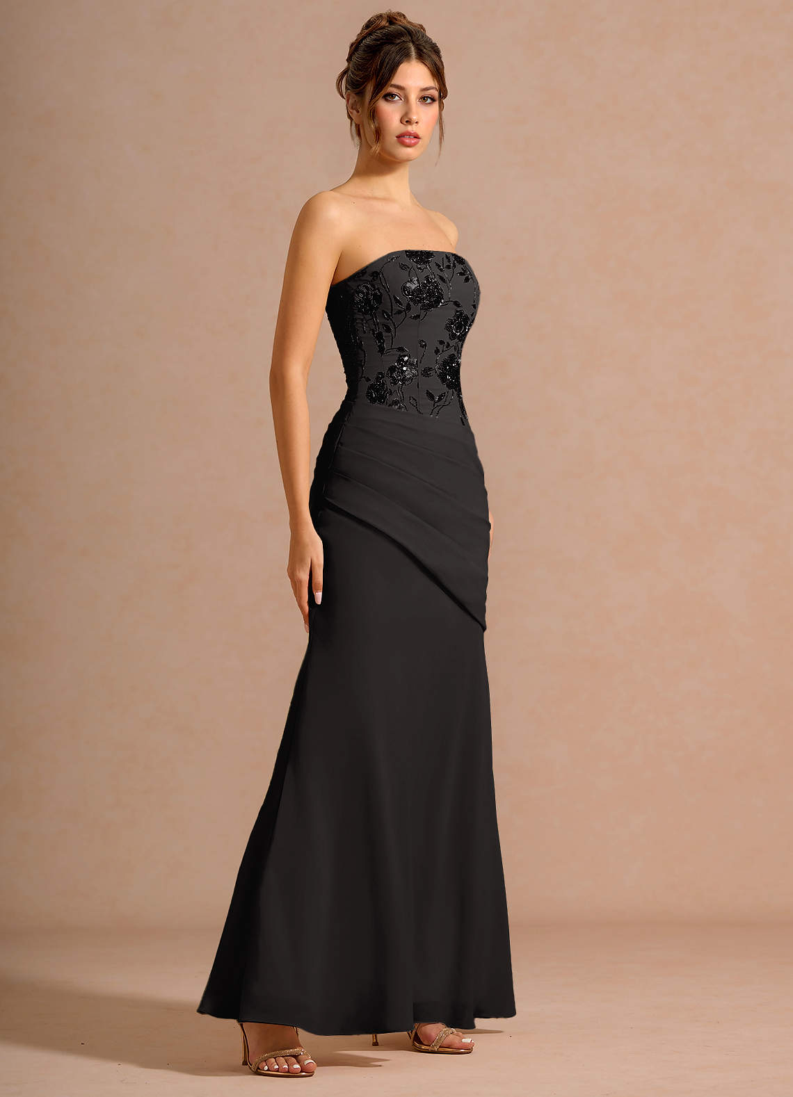 Blair Black Sequins Maxi Dress | Azazie Blair Black Sequins Maxi Dress | Azazie