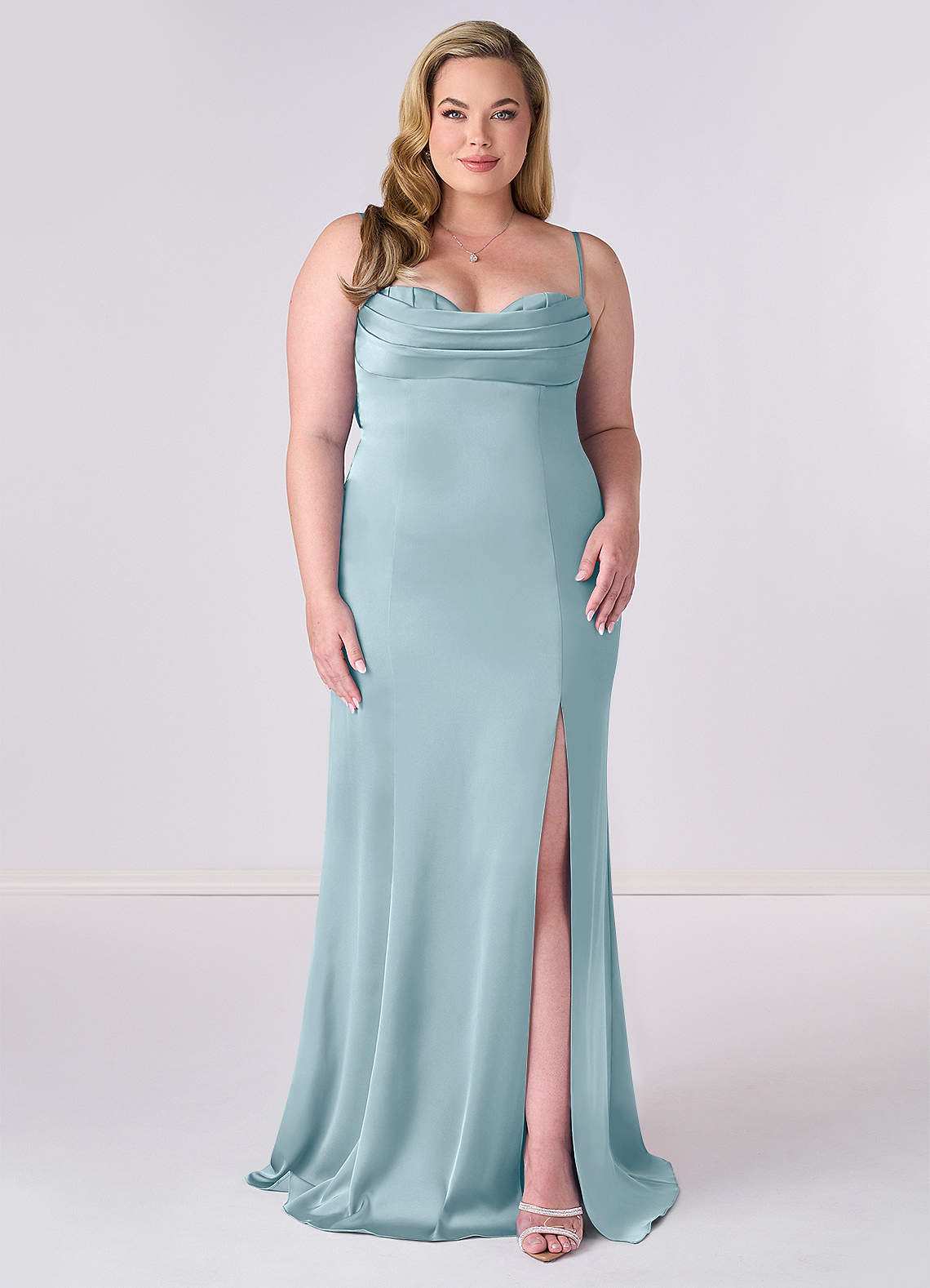 Barbie™ AZAZIE 1005 Moody Blue Bridesmaid Dresses | Azazie