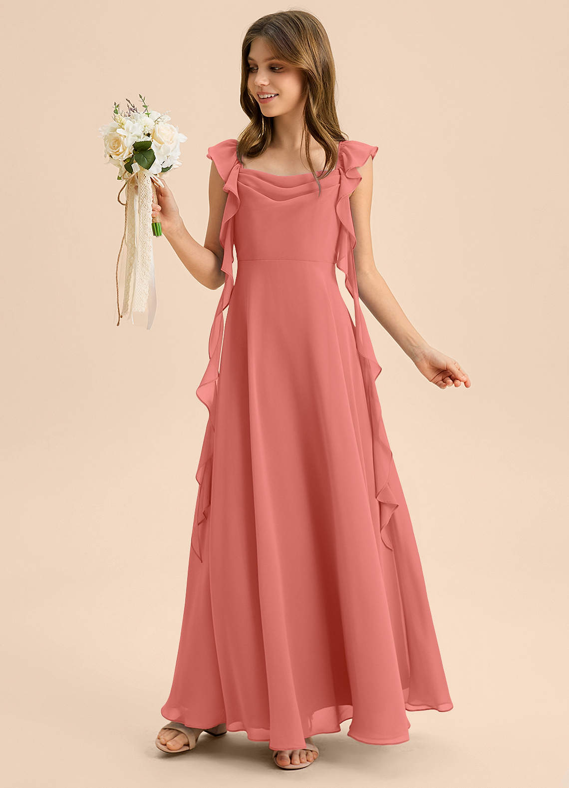 pink and red bridesmaid dresses Mismatched Fuchsia Satin Mermaid Long Bridesmaid Dresses , MRB0009