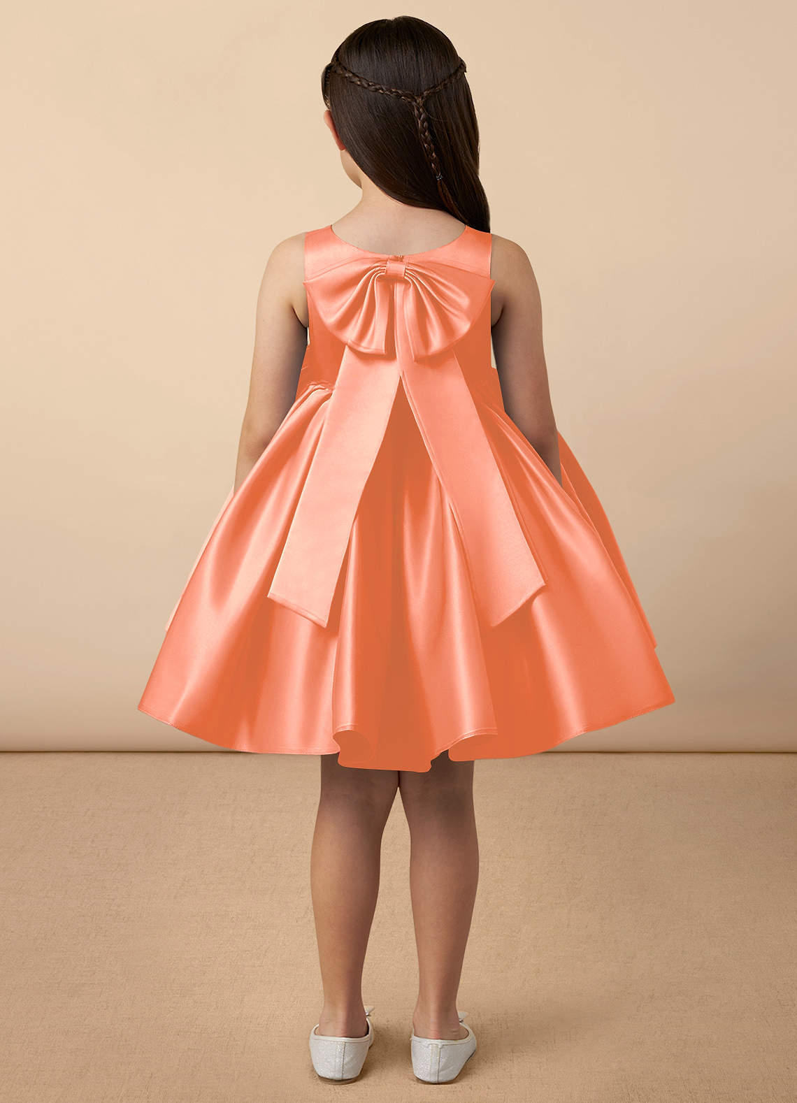 little bo peep bridesmaid dresses Cowl Back Satin Bridesmaid Dress