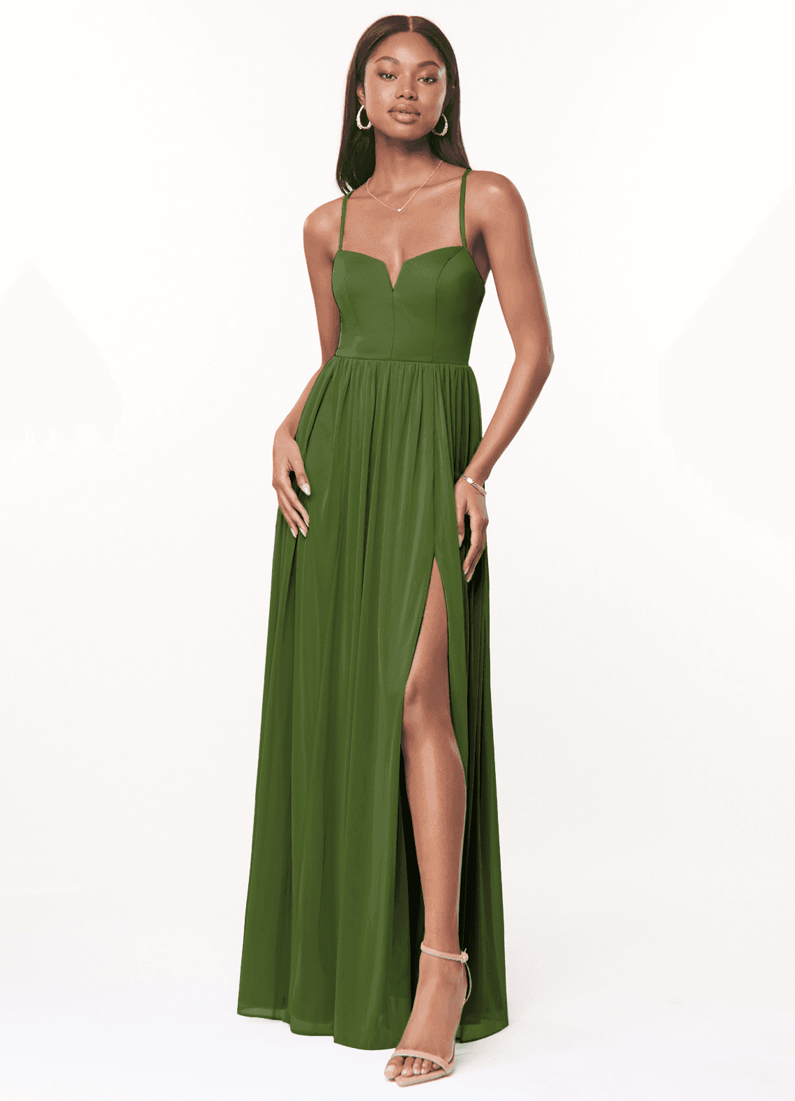 green emerald velvet dress Emerald Green Hotfix Rhinestone Corset Dress For Prom main image 1