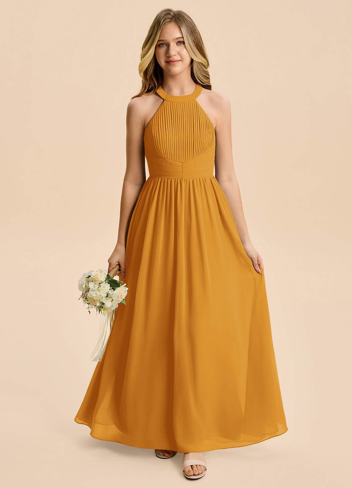 penelope chiffon dress Penelope Chiffon Evening Gown | Made-To-Order