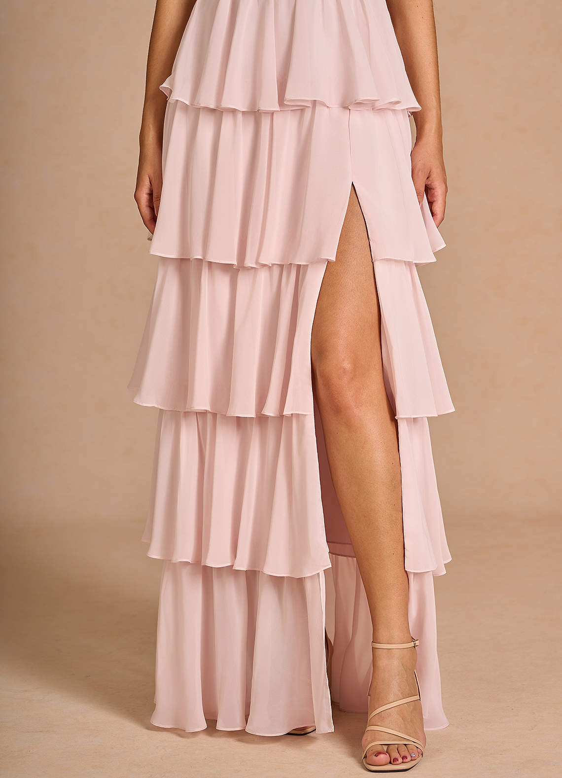 kalista maxi dress Kalista Powder Pink Maxi Dress