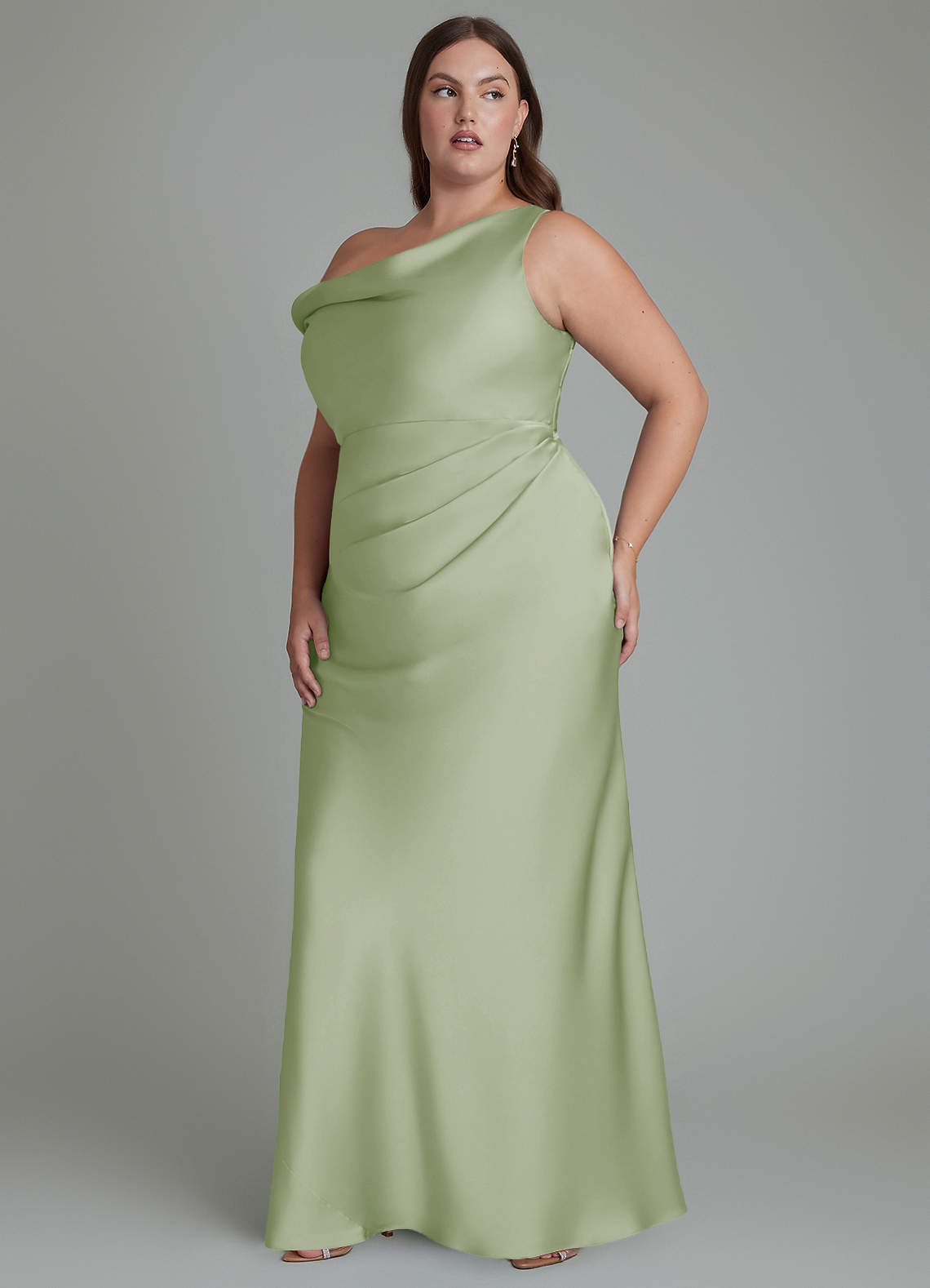 plus size gold cocktail dress ZAPAKA Women Metallic Prom Pleated A Line Satin V-Neck Long Evening Party Dress, Gold / US18W Winter Wear Color:Fig This dress features a Minneapolis, MN Bridal Shop