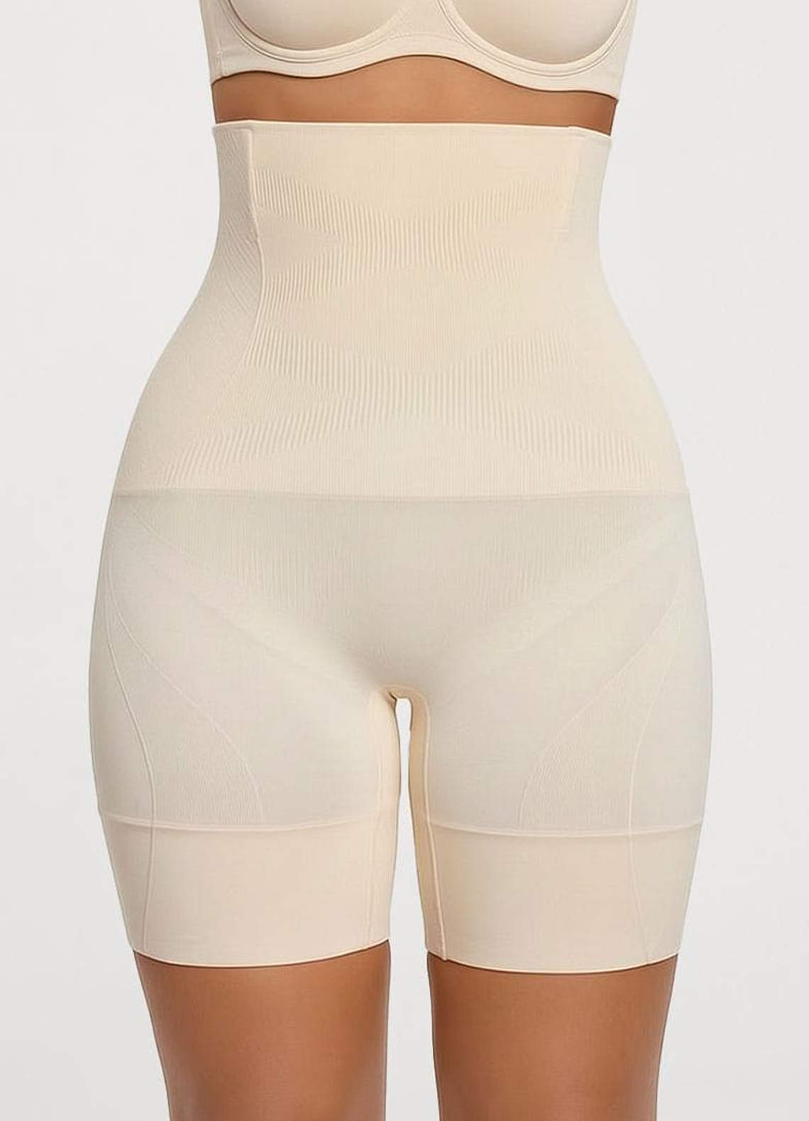 front Seamless Tummy Control & Thigh Slimming Shapewear Shorts