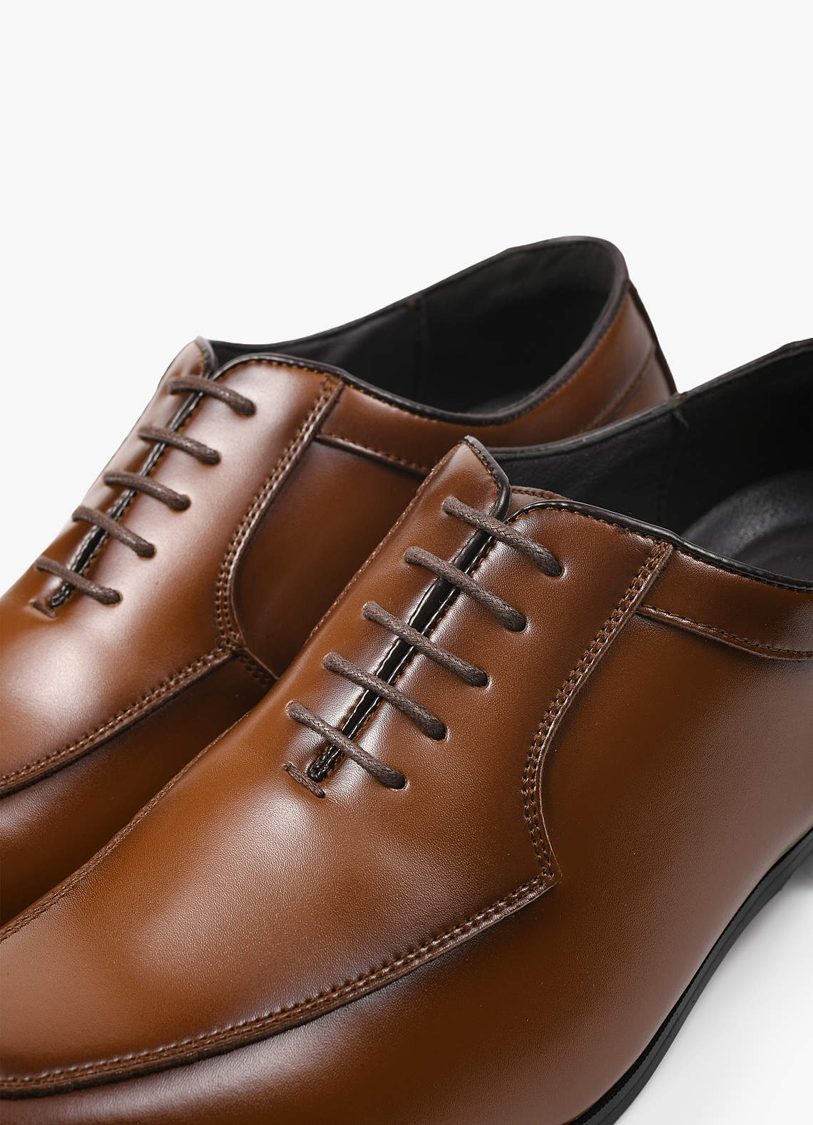 front Classic Split Leather Men's Dress Shoes