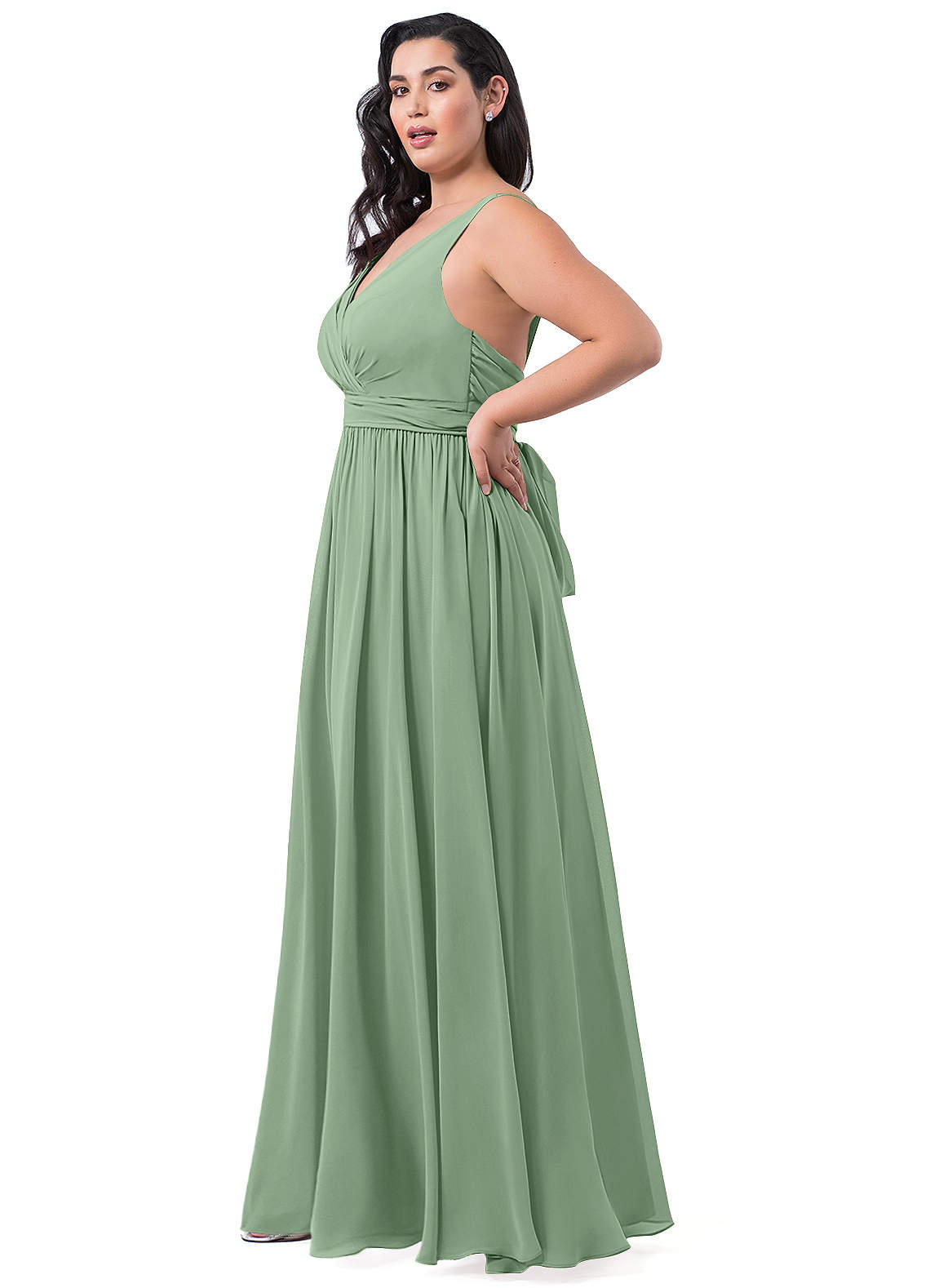 Matcha Azazie Kora Bridesmaid Dresses | Azazie