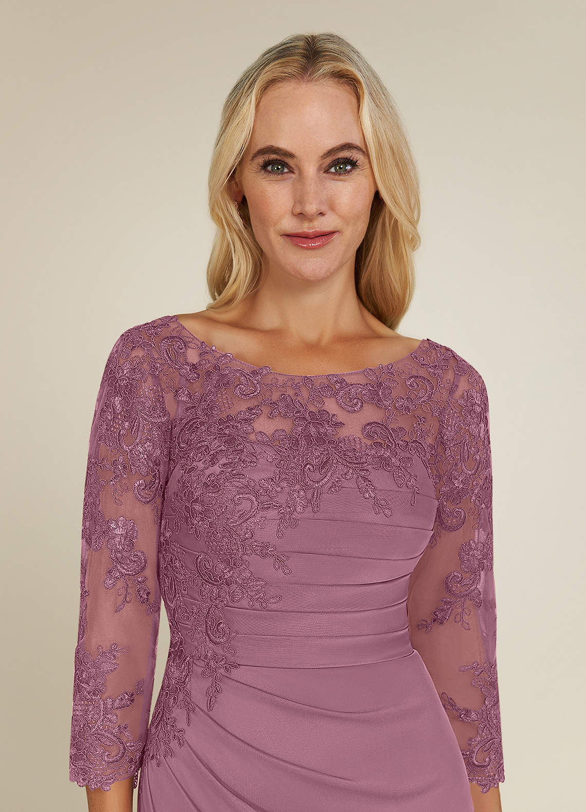 puffy lace prom dress Sweet Chinese-Style Blouse + Sweet Flower Pleated Skirt + Lace Ribbon –  Belchic main image 1