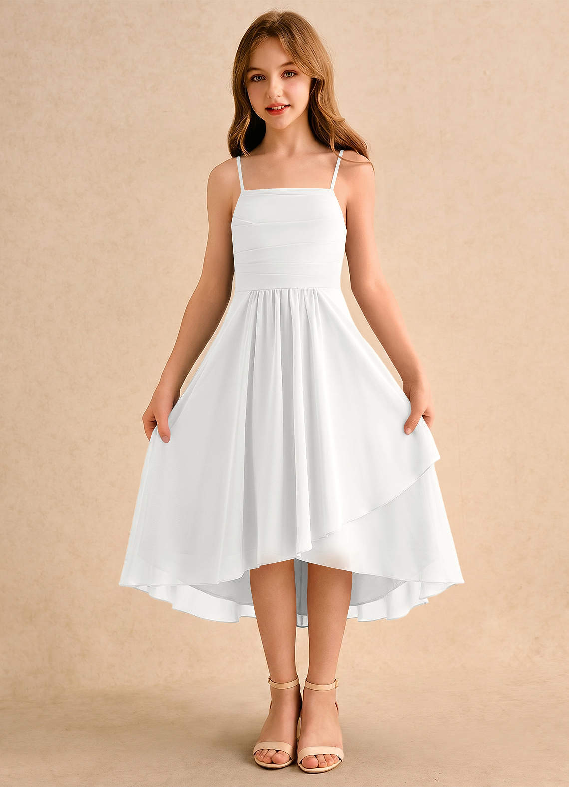 white chiffon dance dress Azazie Twilight flowy white lyrical dance costumes CUSTOM Ladies Plus long GL-06.26.26 retro solid dress style Velvet Colors:Silver Grey 728
